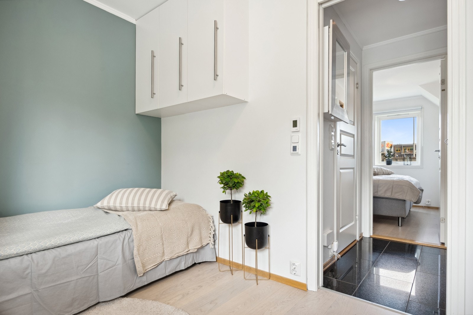 Det andre soverommet er på 7 kvm. Galleribilde