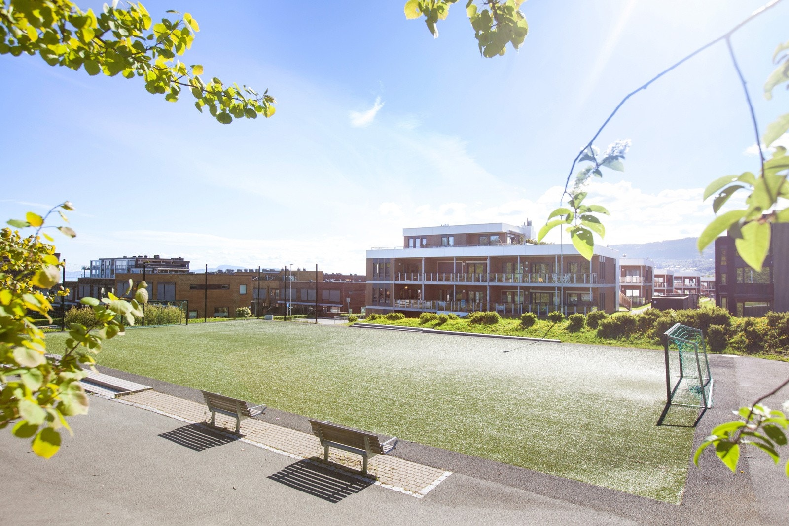 Grilstad fotballbane. Galleribilde