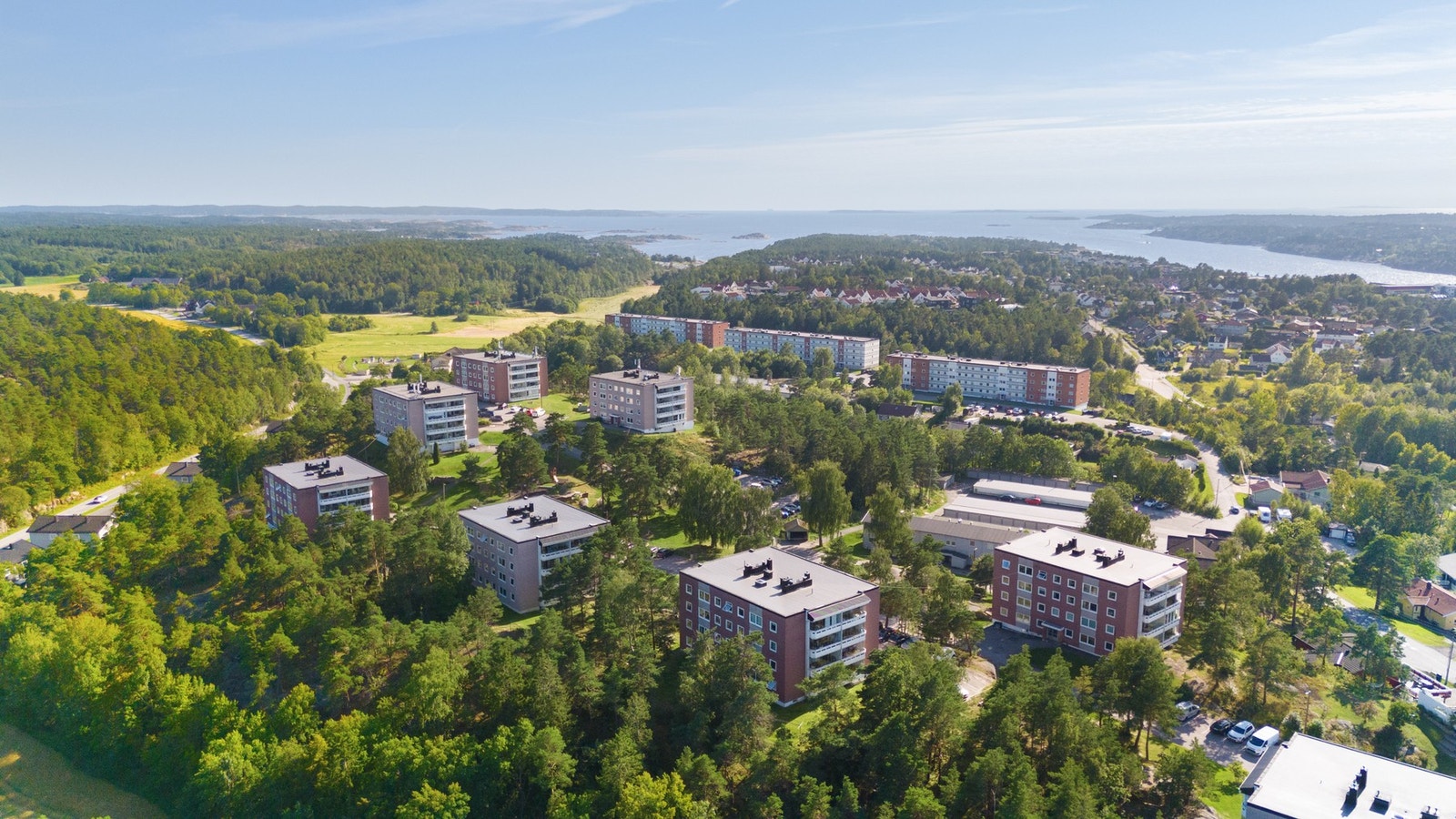 Det er sykkelavstand til sentrum og fine badeplasser. Galleribilde