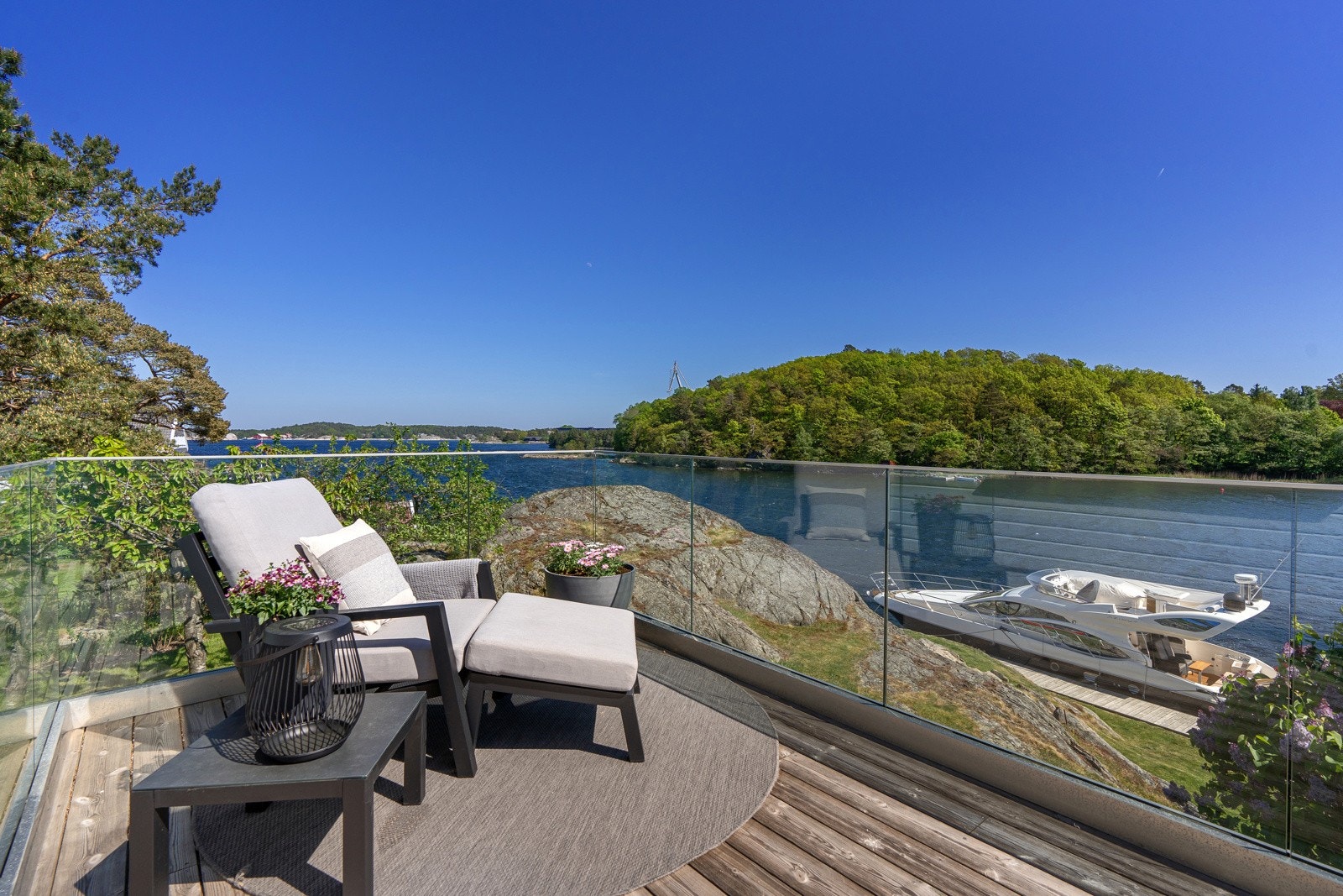 Veranda utenfor stuen Galleribilde