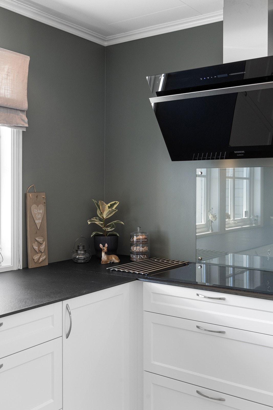 Ventilator i hette over platetoppen. Galleribilde