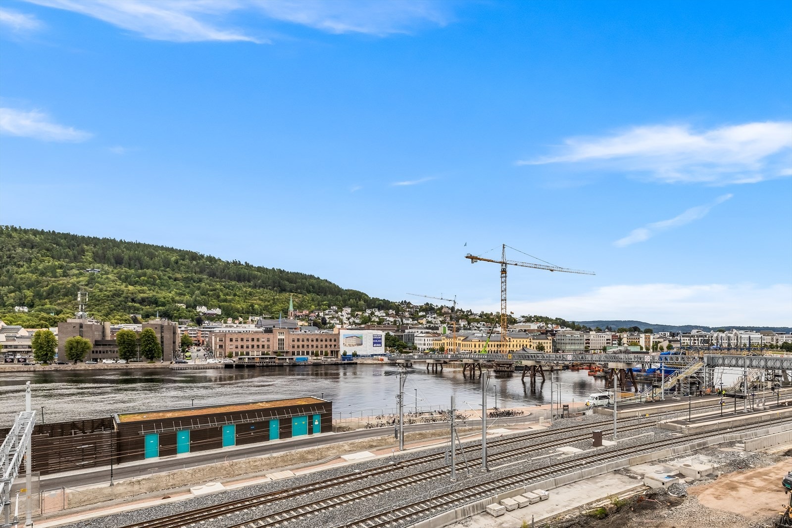 Utsikt (blir flott når den nye broen står ferdig) Galleribilde