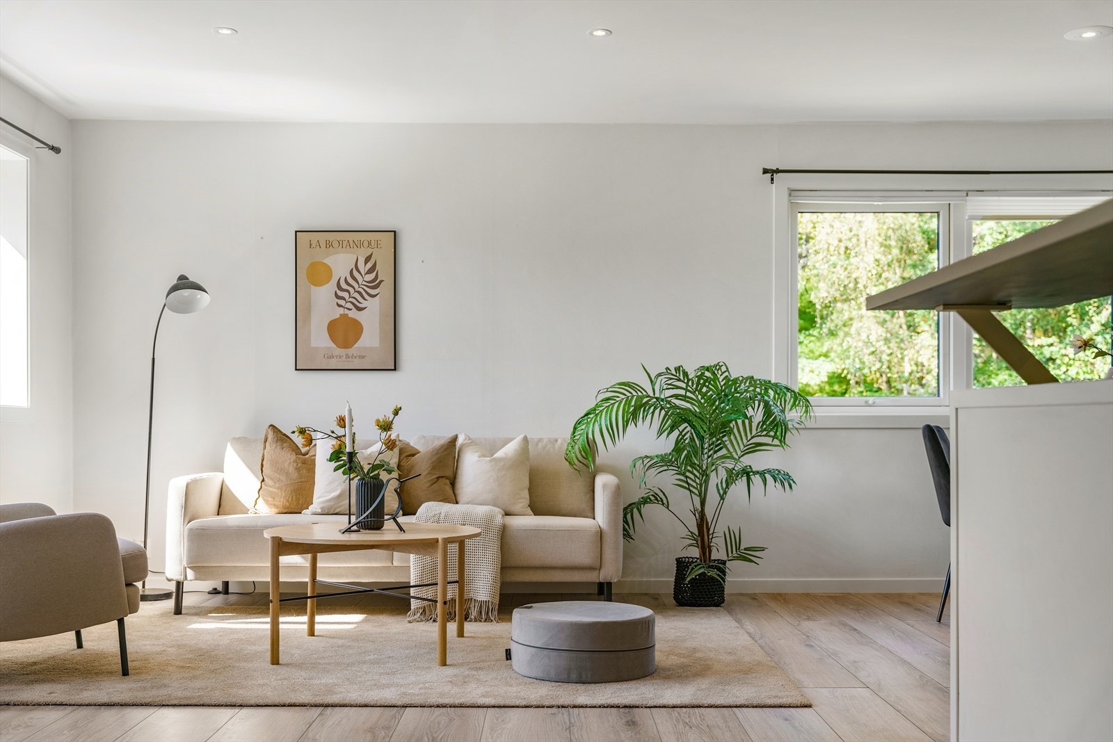 - Stue/kjøkken måler 33,9 m² - Galleribilde