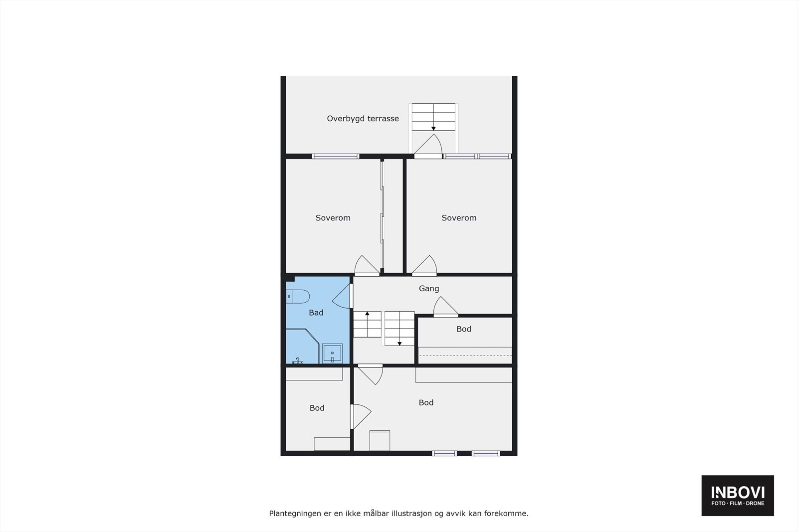 Plantegning | Underetasje | 1. plan og kjeller Galleribilde