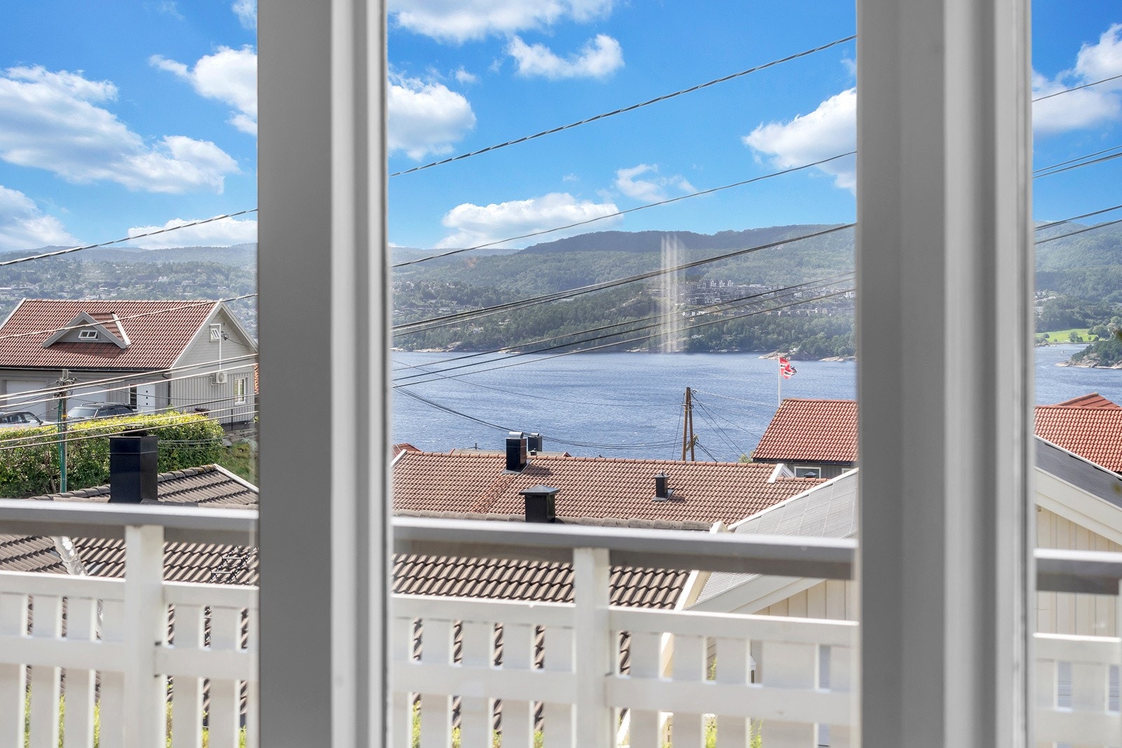 Utsikt fra stue Galleribilde