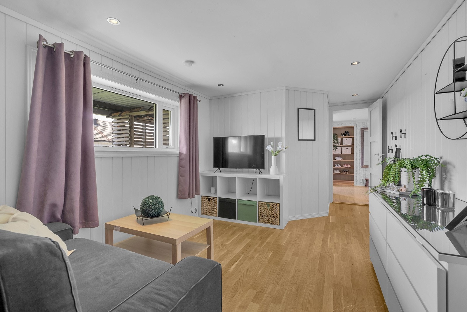 Tv stue i underetasjen Galleribilde