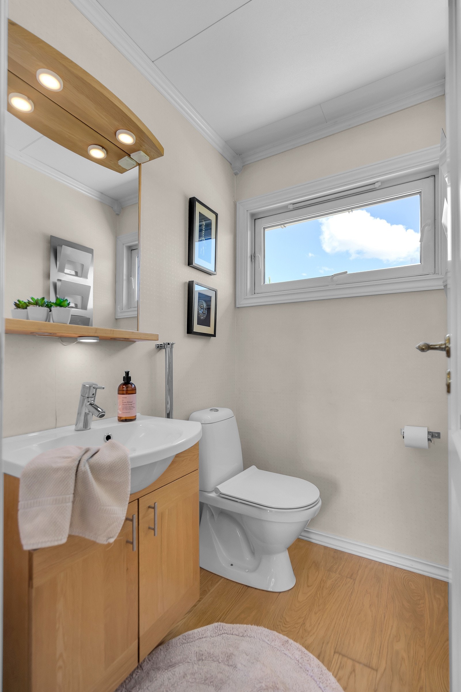 Toalettrom Galleribilde