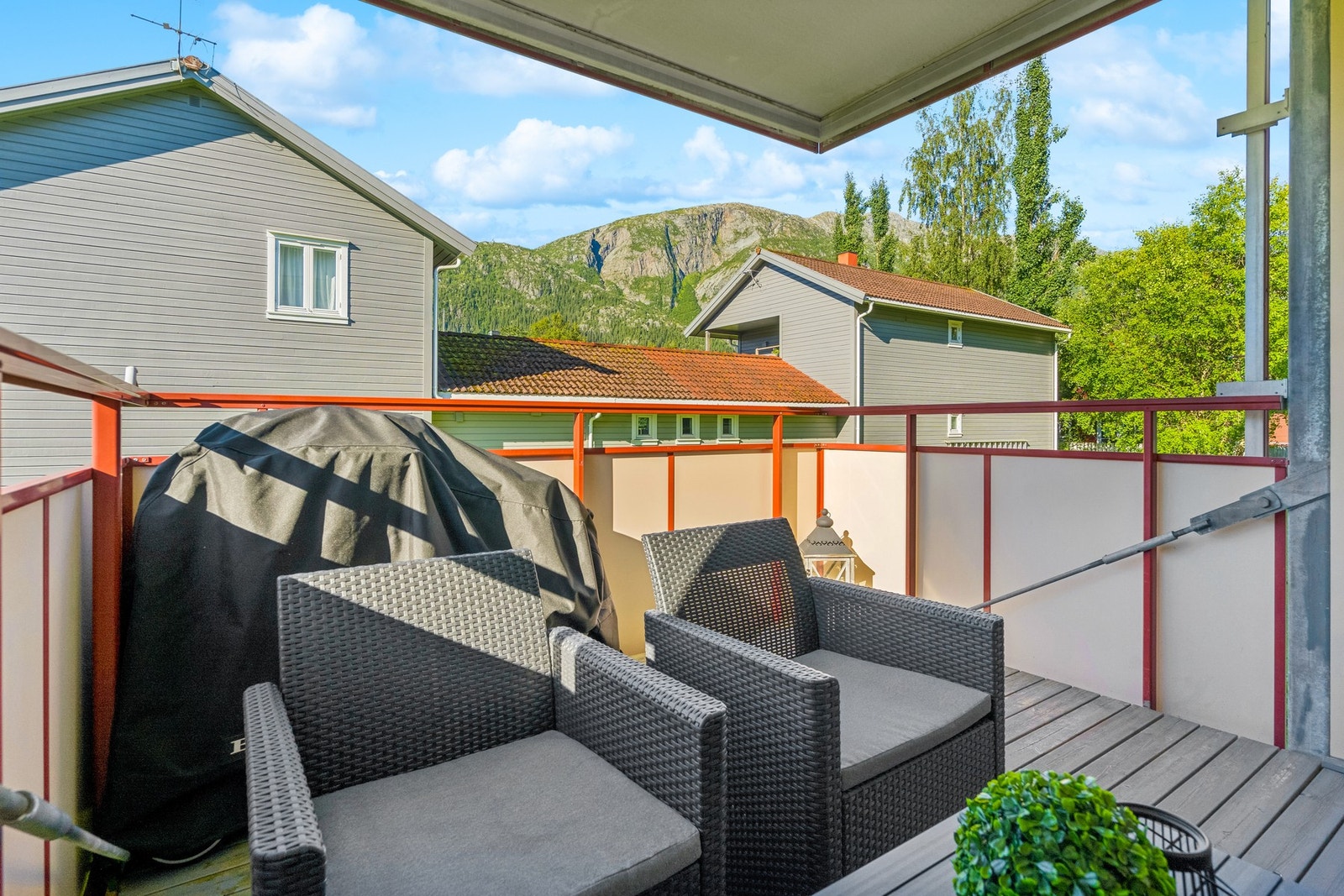 Et herlig uteareal for varme sommerdager! Galleribilde
