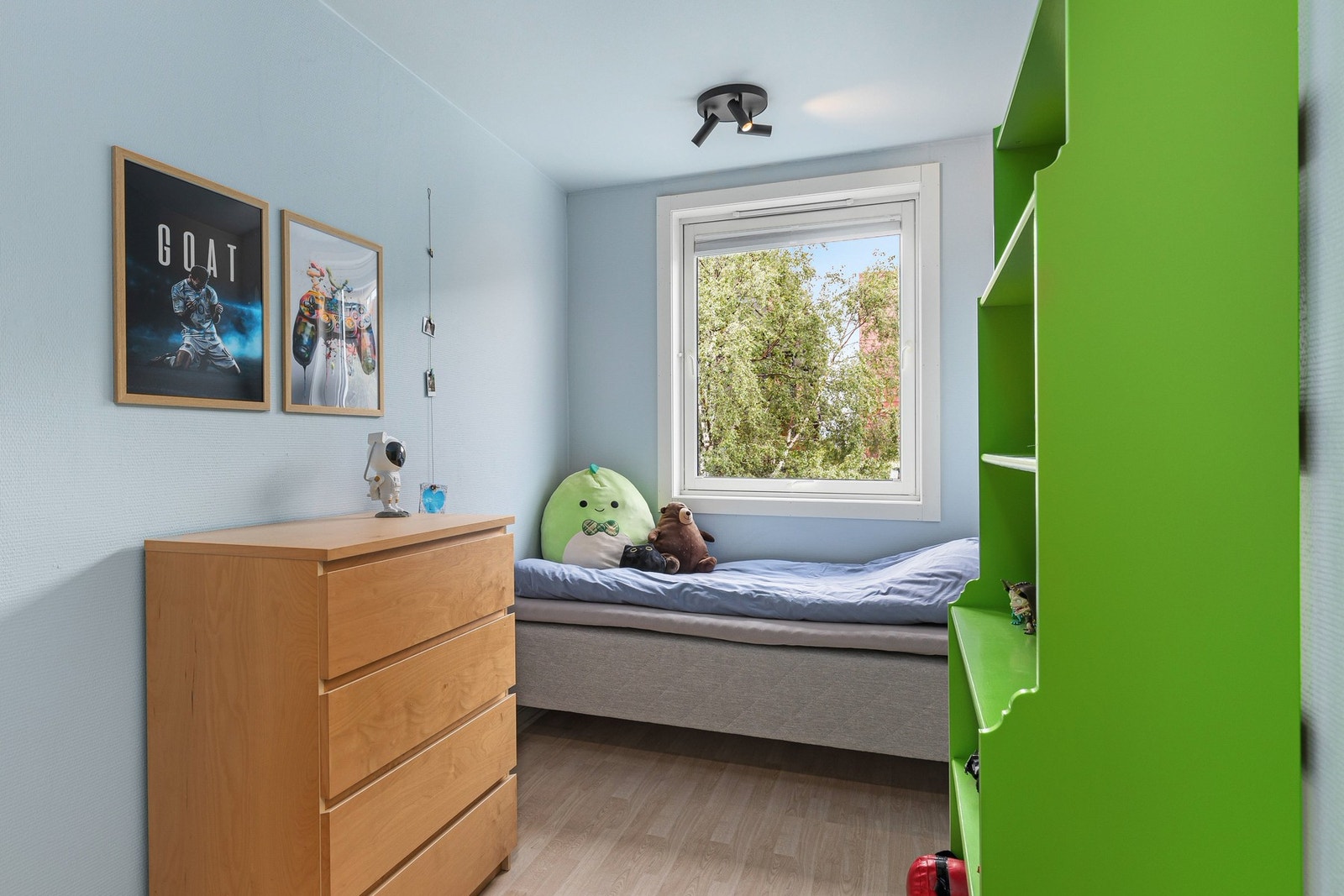 De to andre soverommene er 7,5 kvm hver. Galleribilde