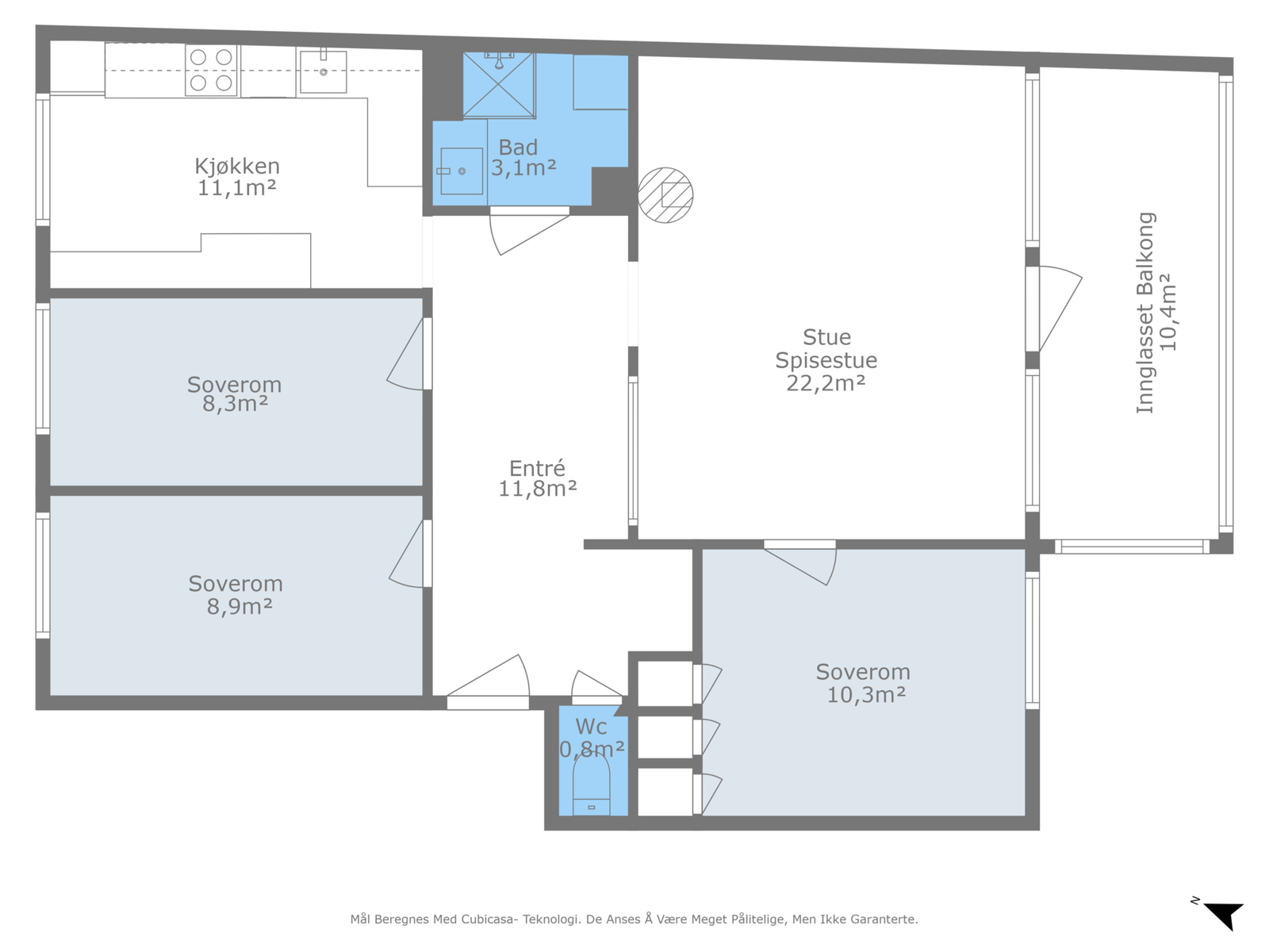 Planskisse. Galleribilde