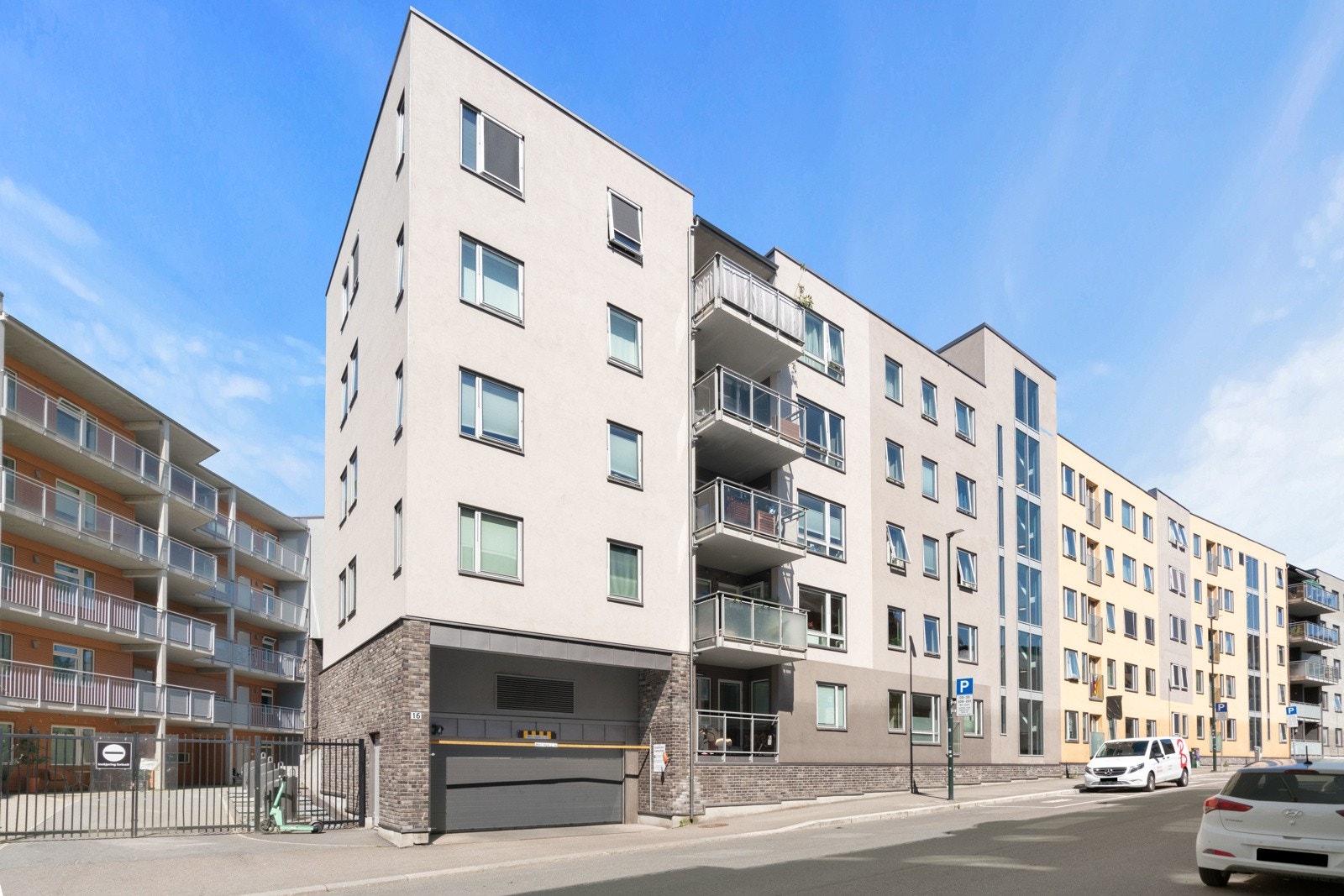 Fasade sett fra Gøteborggata. Galleribilde