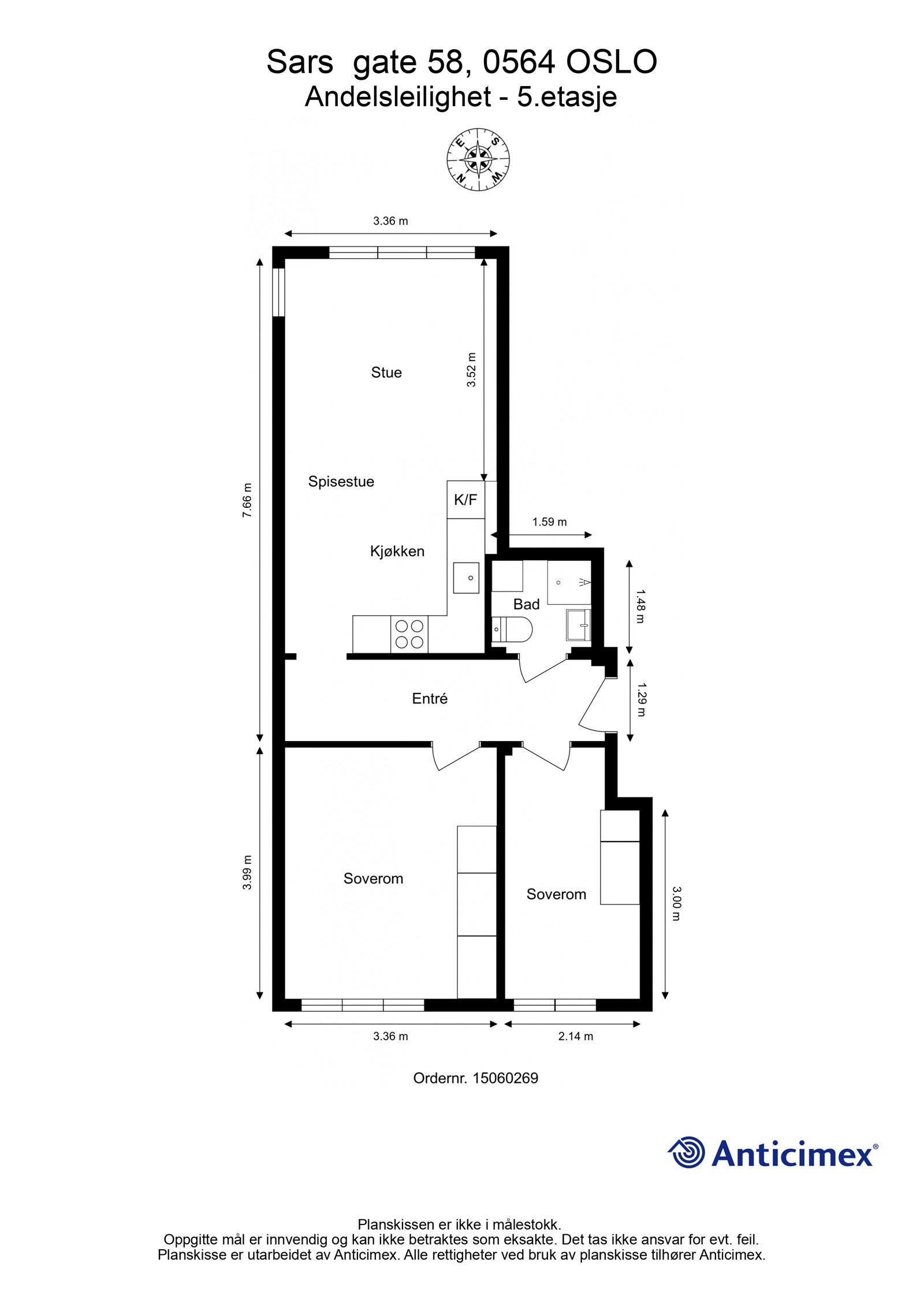 Planskisse. Galleribilde