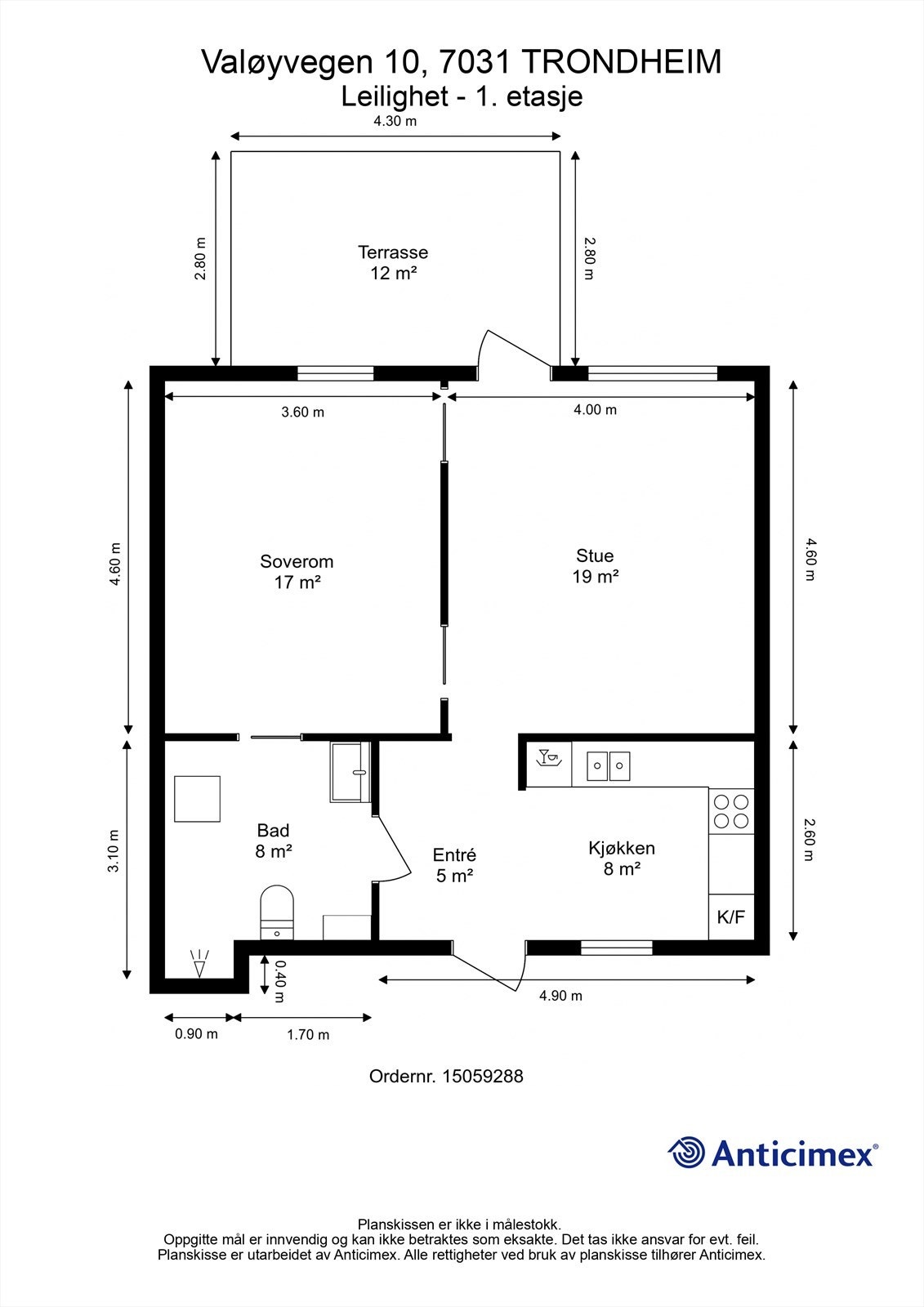 Planskisse Galleribilde
