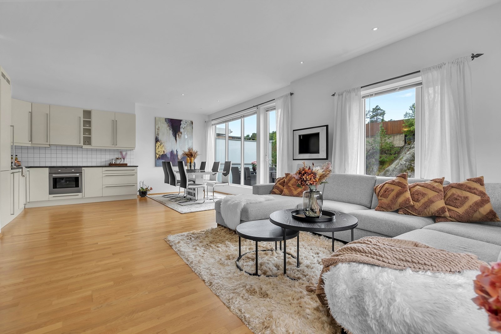 Stue/kjøkken Galleribilde