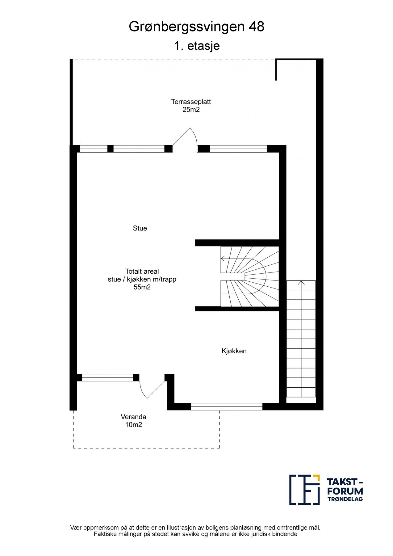 Plantegning 1.etasje. Galleribilde