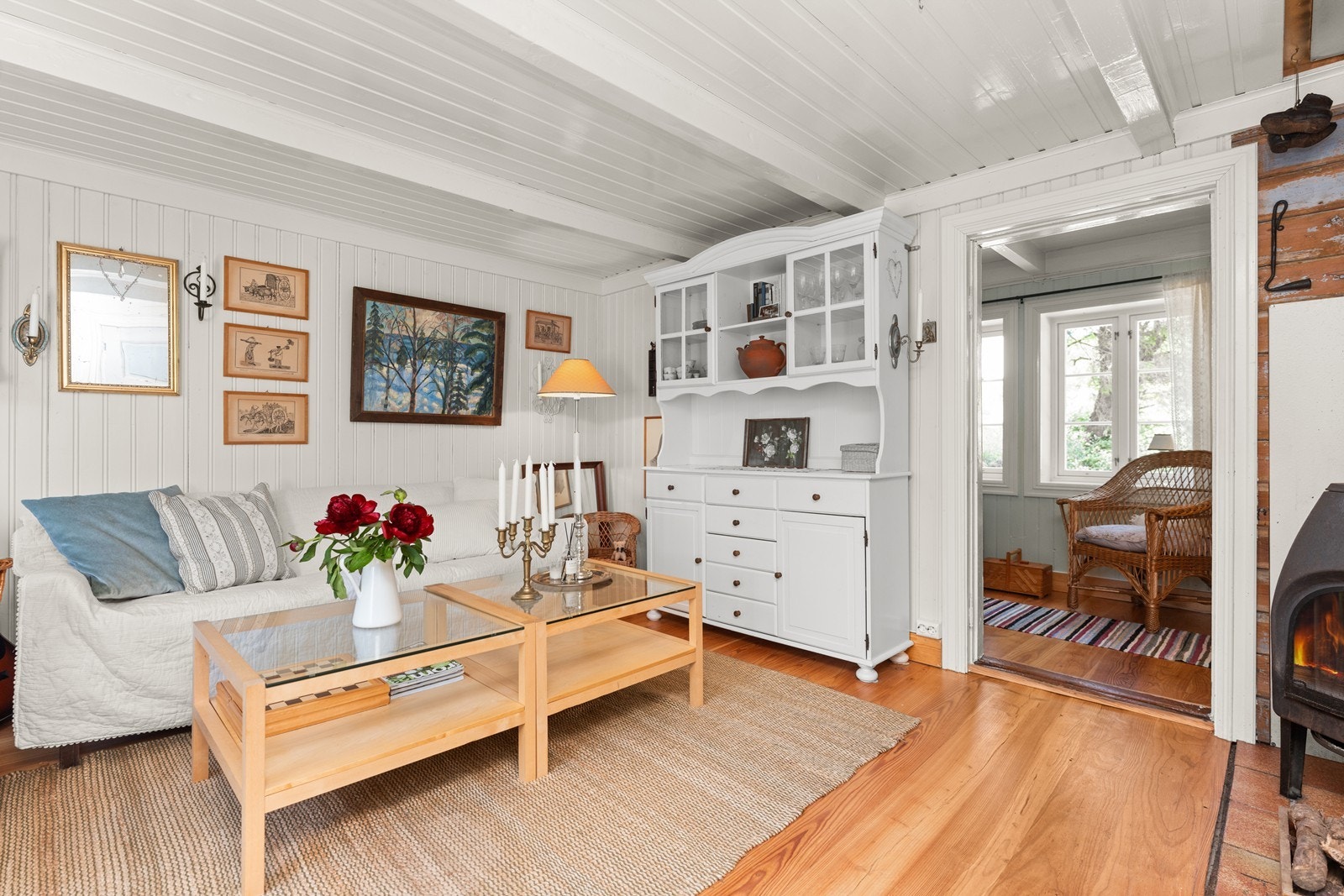 Solide gulv i heltre. Galleribilde