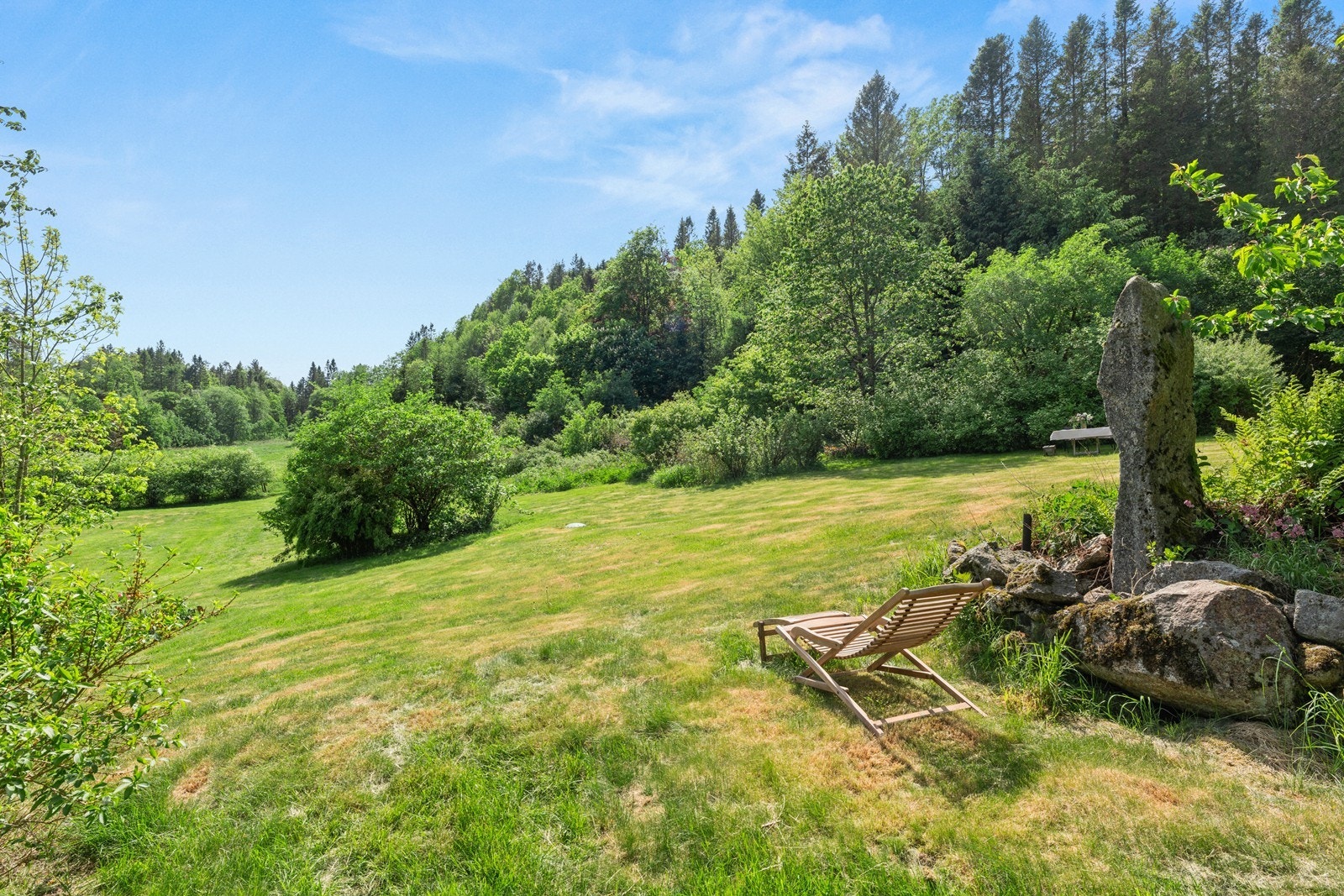Helt usjenert hvor man kan slappe av i ro og fred. Galleribilde