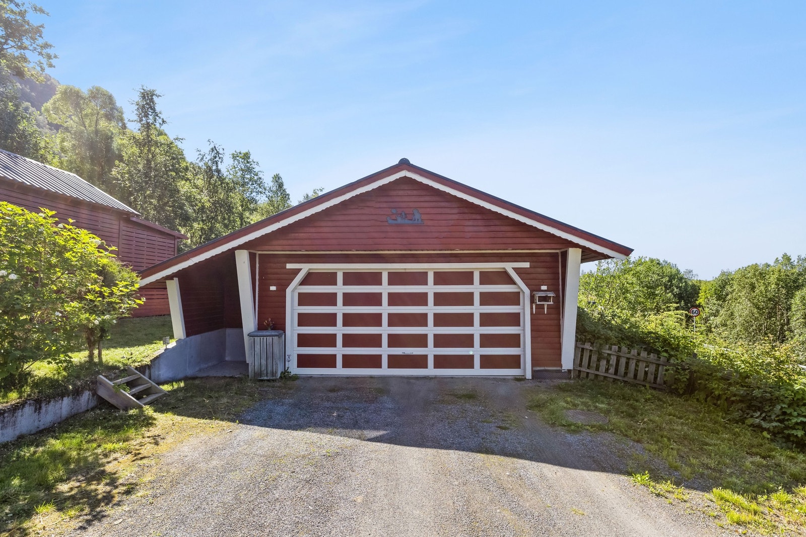 Stor garasje Galleribilde