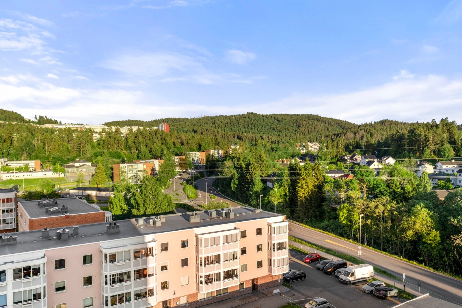 Flott utsikt. Galleribilde