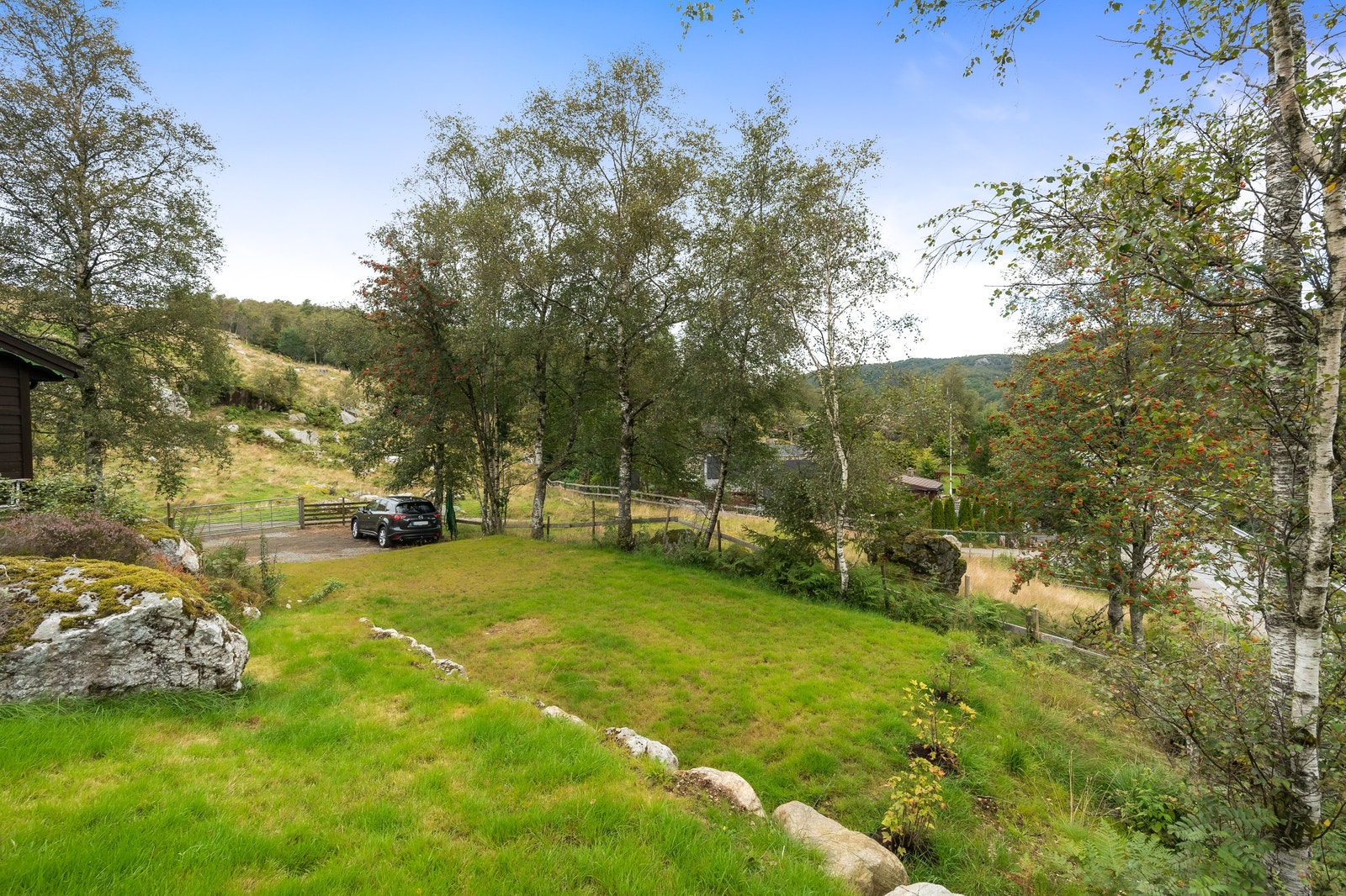 Parkering og korokketplen Galleribilde