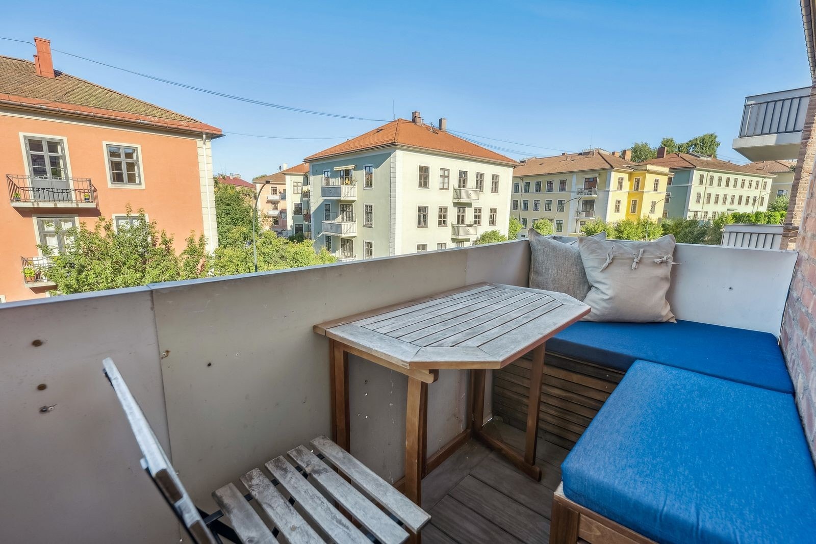 Balkong med flott utsyn. Galleribilde