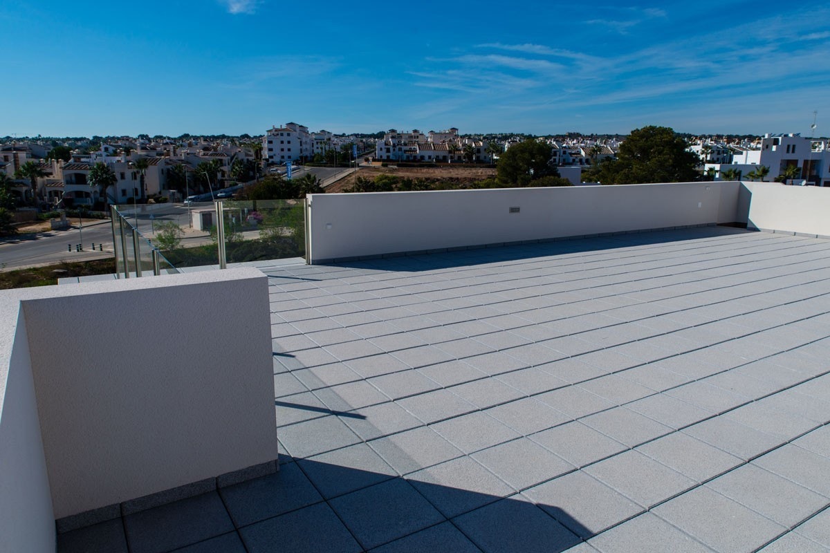 Stor takterrasse Galleribilde
