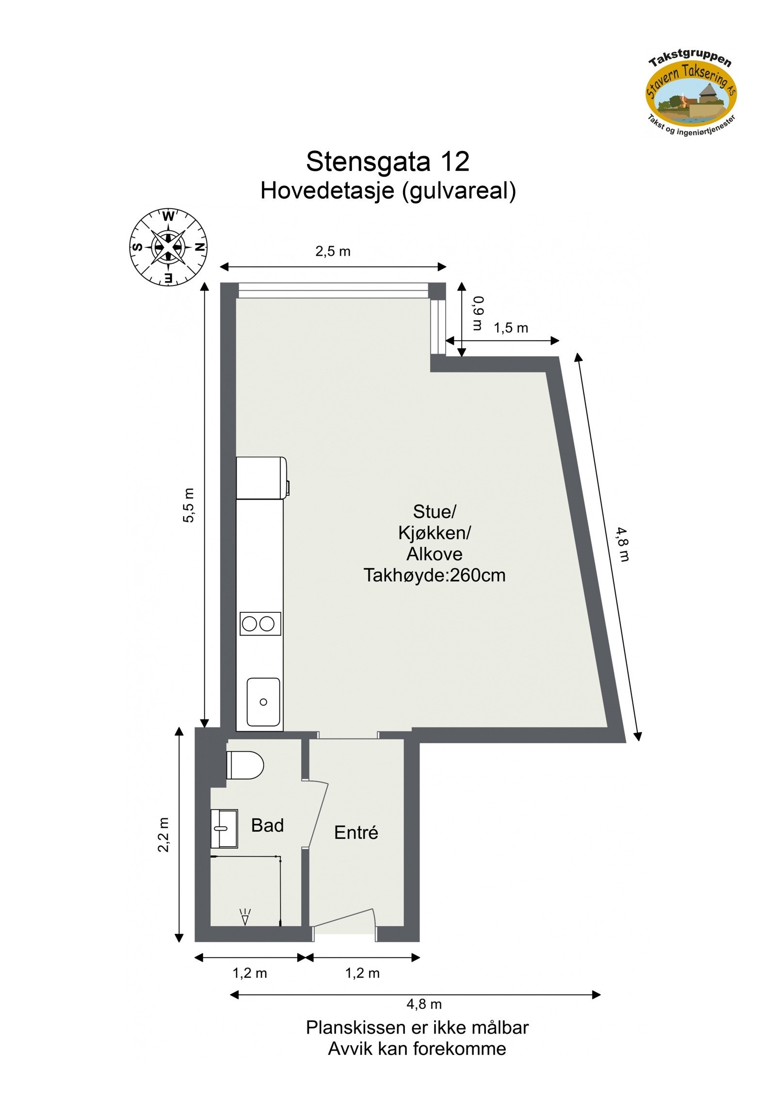 Plantegning. Galleribilde