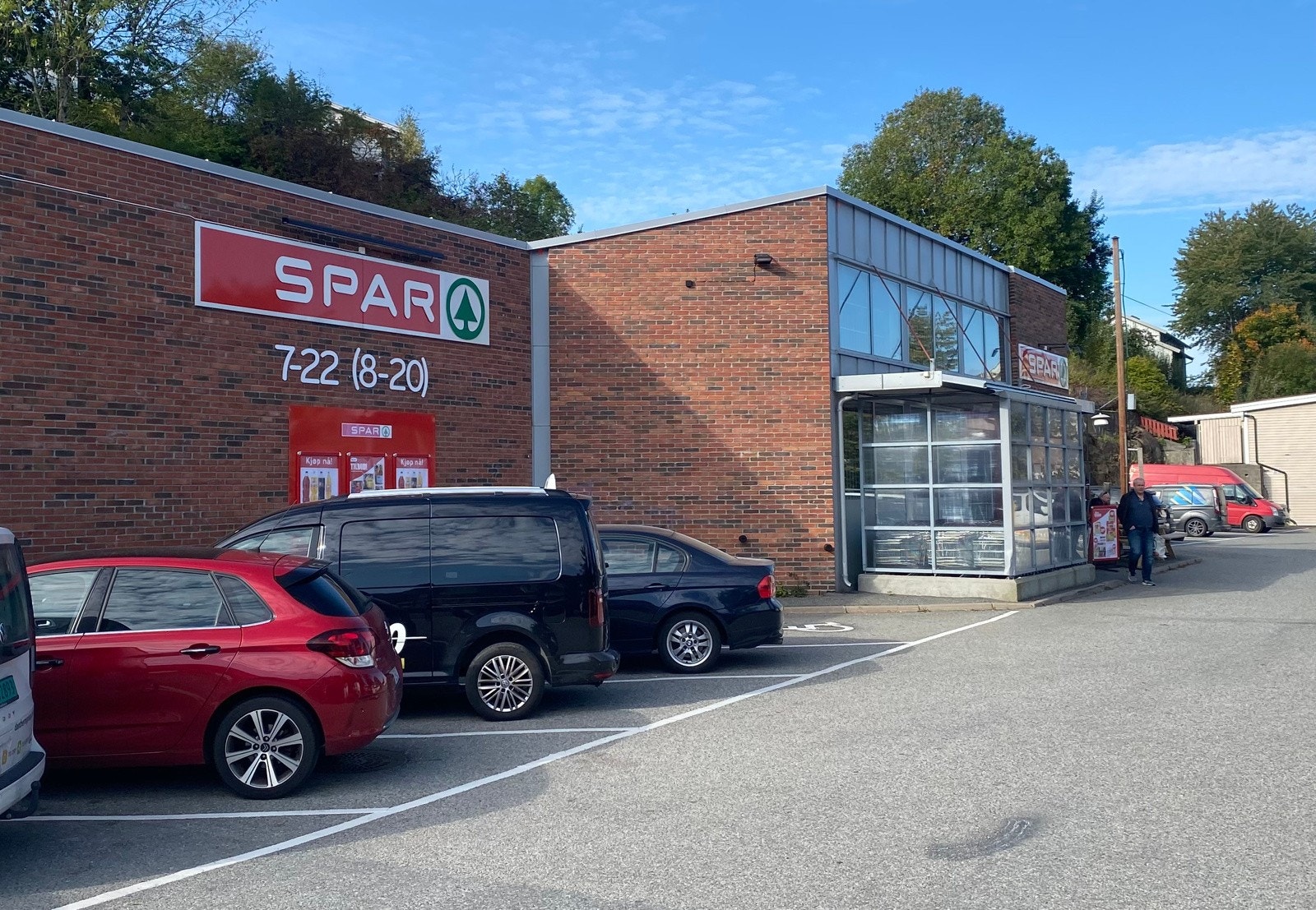 Kun et par steinkast til nærbutikk Galleribilde