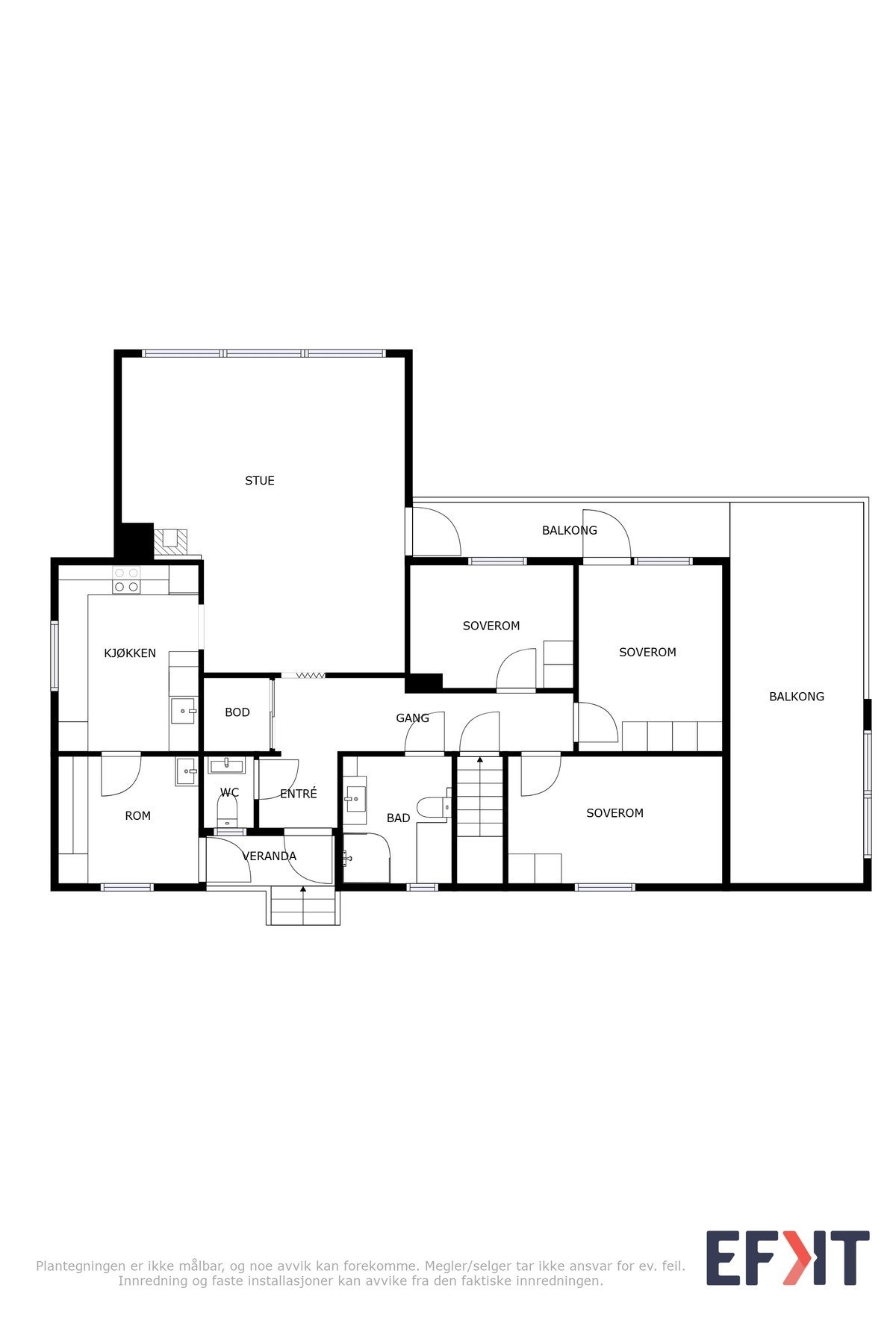 Plantegning. Galleribilde