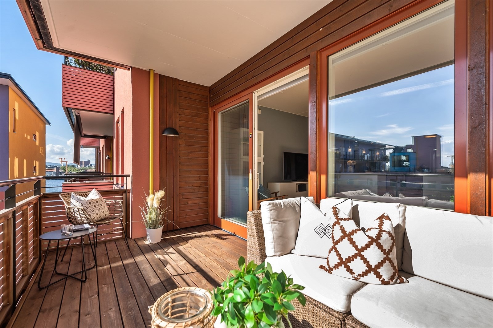 Her kan man nye solen fra tidlig morgen til kveld. Galleribilde