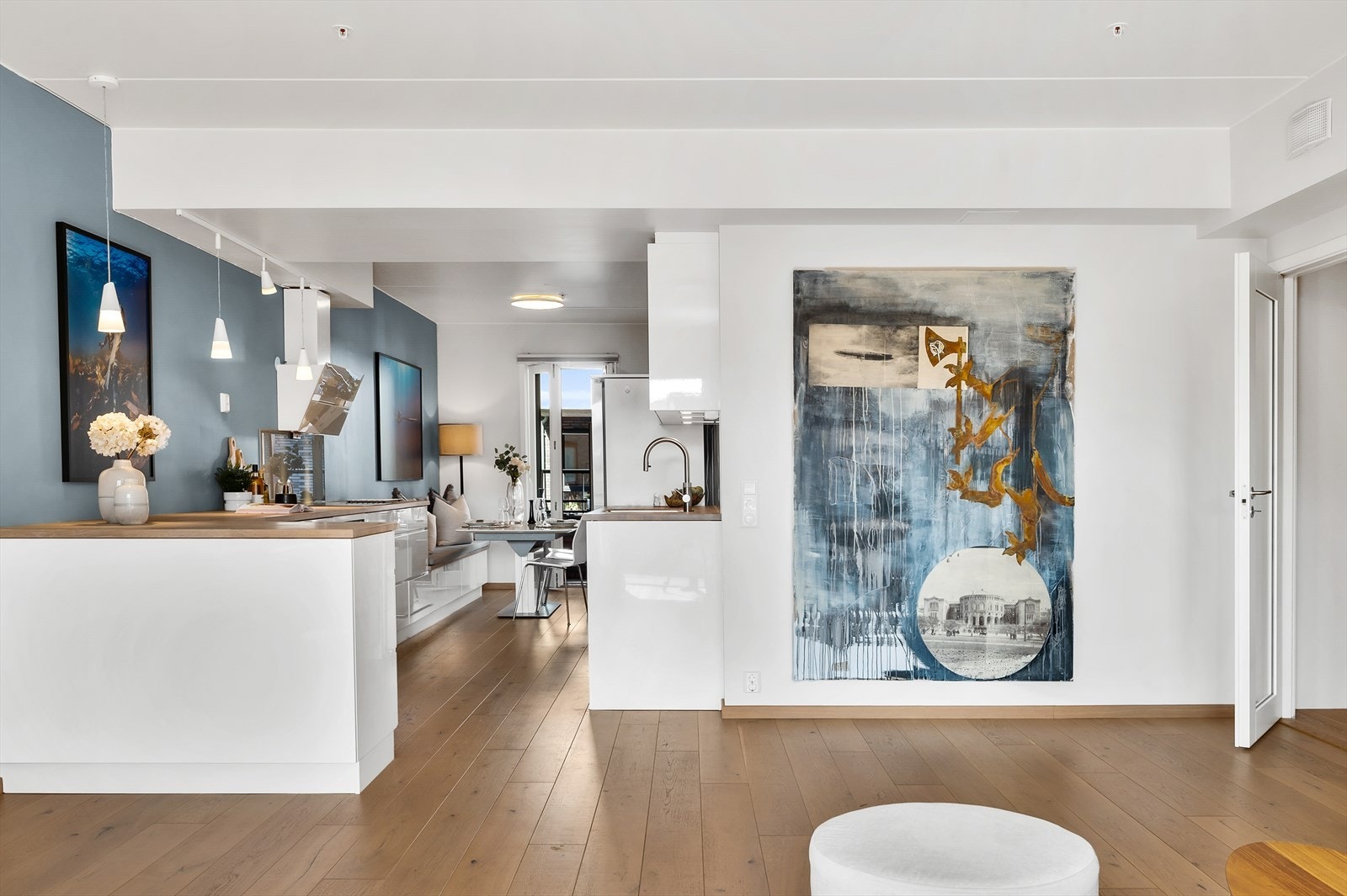 Lekkert kjøkken oppgradert i 2019. Galleribilde