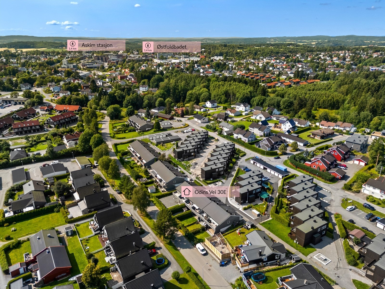 Dronefoto Galleribilde