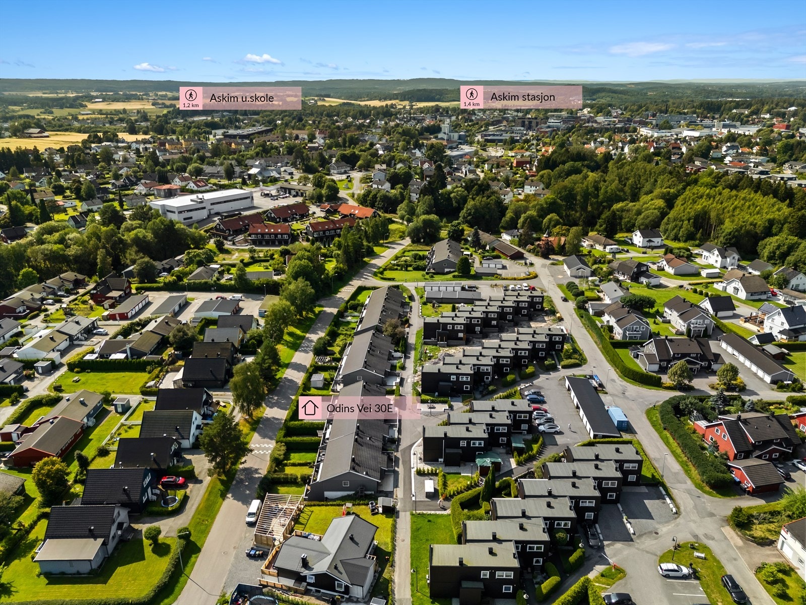 Dronefoto Galleribilde