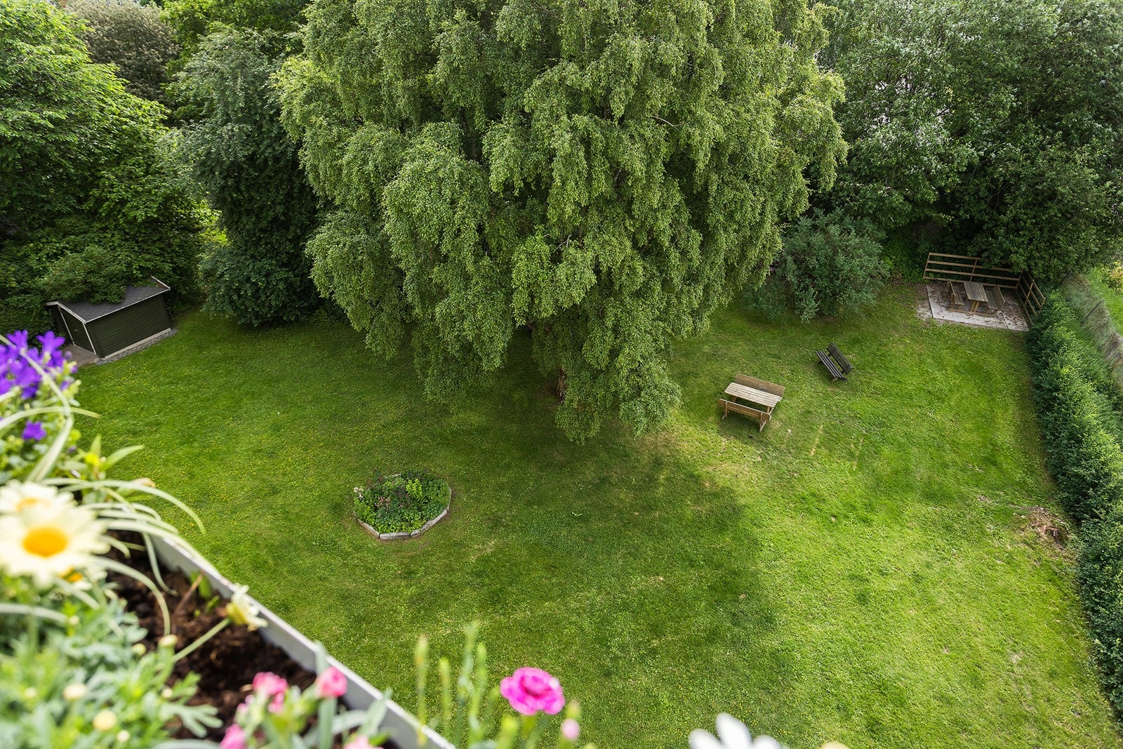 Utsyn over flotte fellesarealer Galleribilde