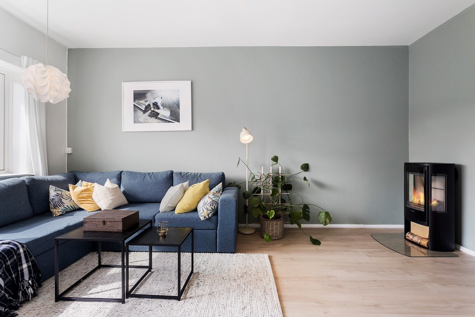 Leiligheten har god planløsning og er enkel å møblere Galleribilde