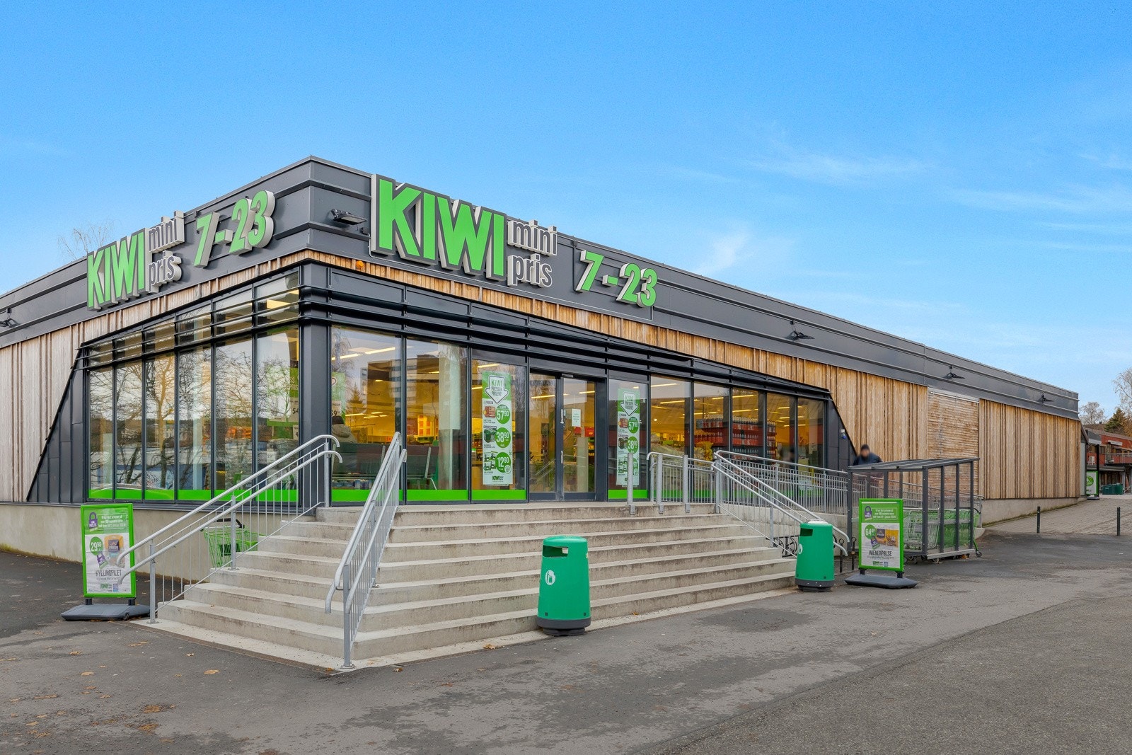 Kiwi butikken er også like ved. Galleribilde