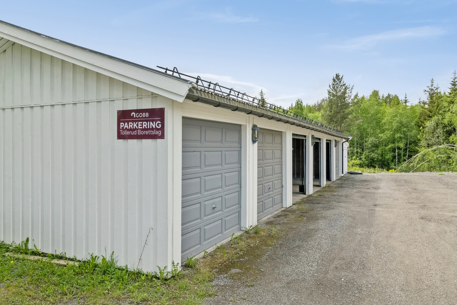Garasjeanlegg tilhørende borettsalget. Galleribilde