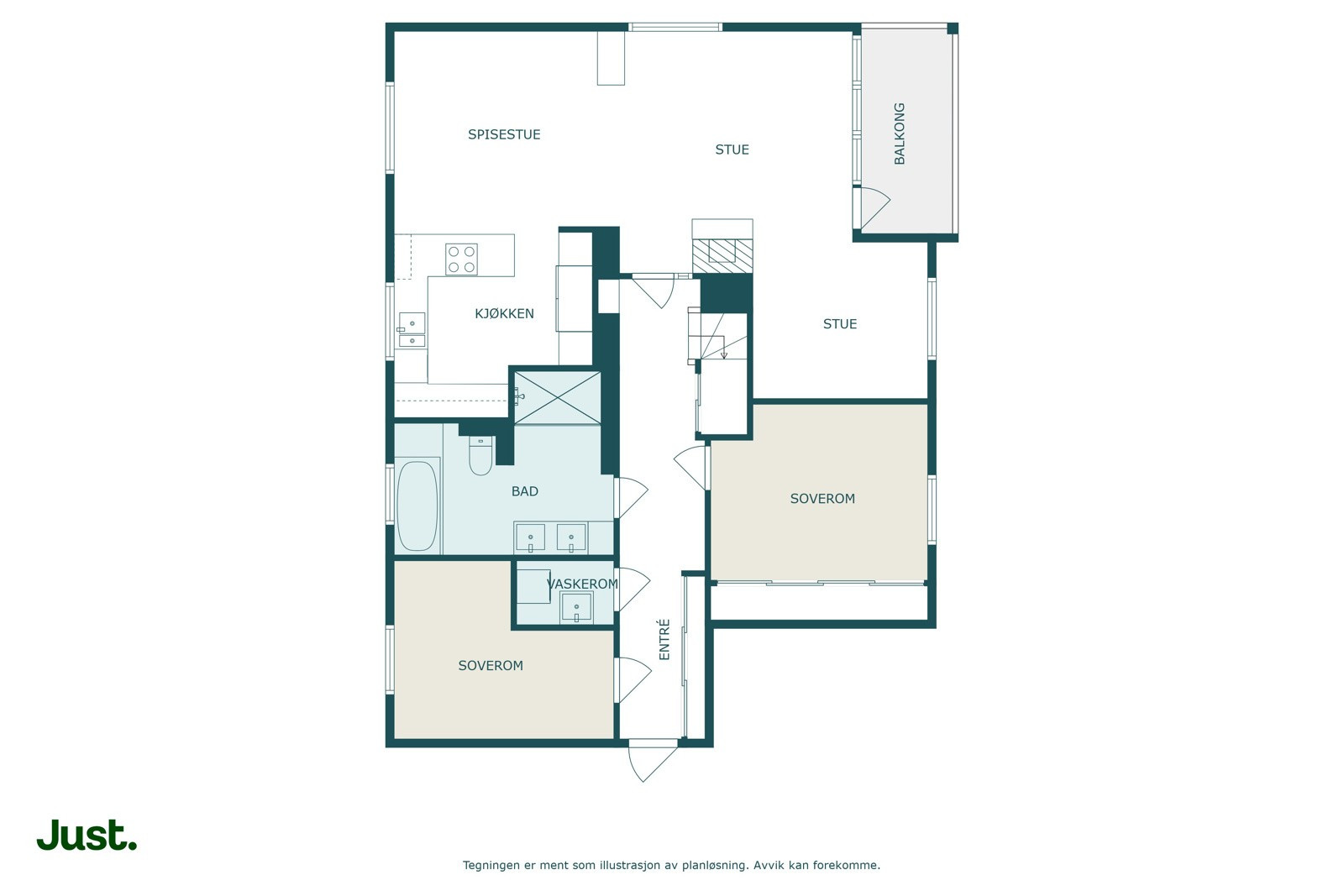 Planskisse hovedplan.