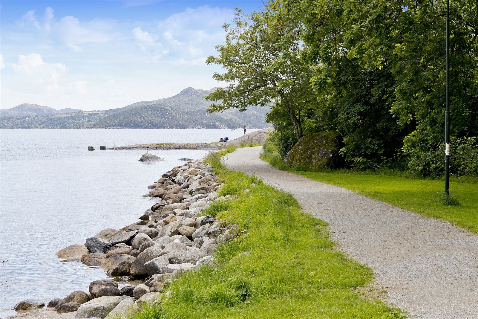 Turstien som går helt fra Breivikveien til Hillevågsvatnet er kåret til Stavangers fineste. Galleribilde