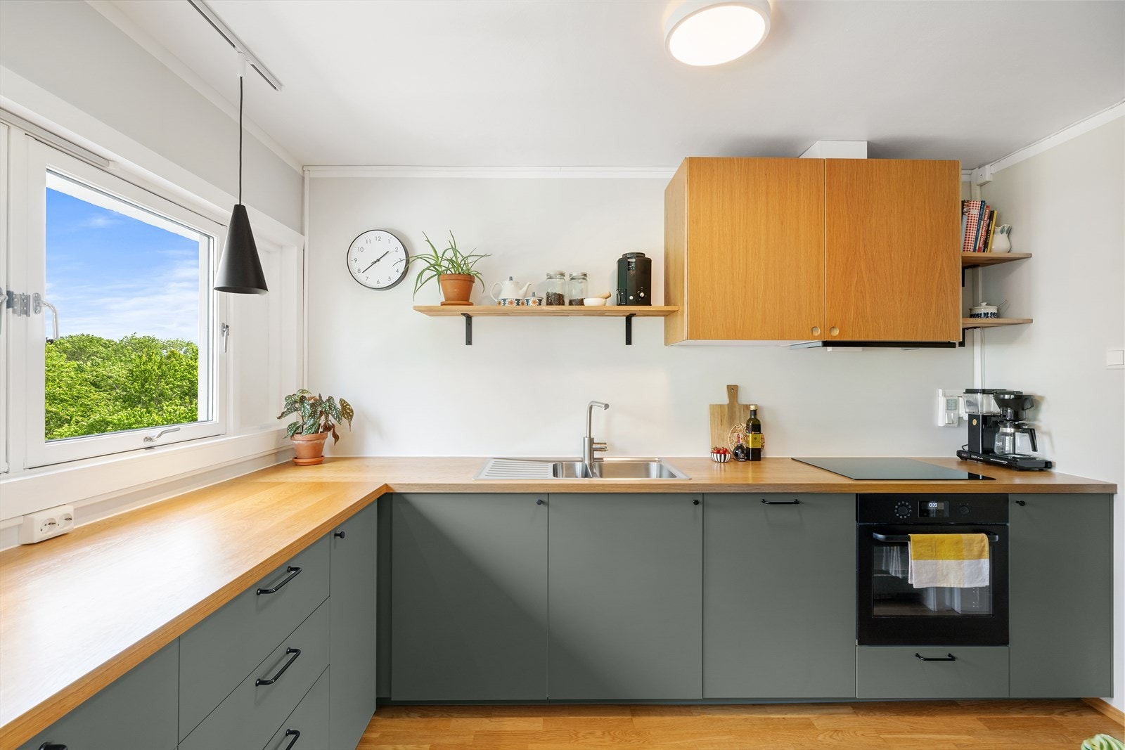 Farge- og materialvalg er nøye gjennomtenkt. Her er ingenting overlatt til tilfeldighetene. Galleribilde