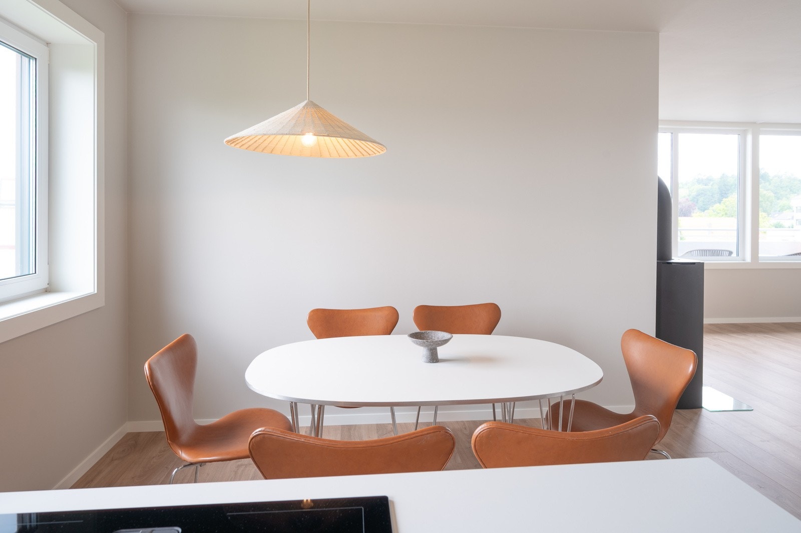 Naturlig plass for spisebord Galleribilde