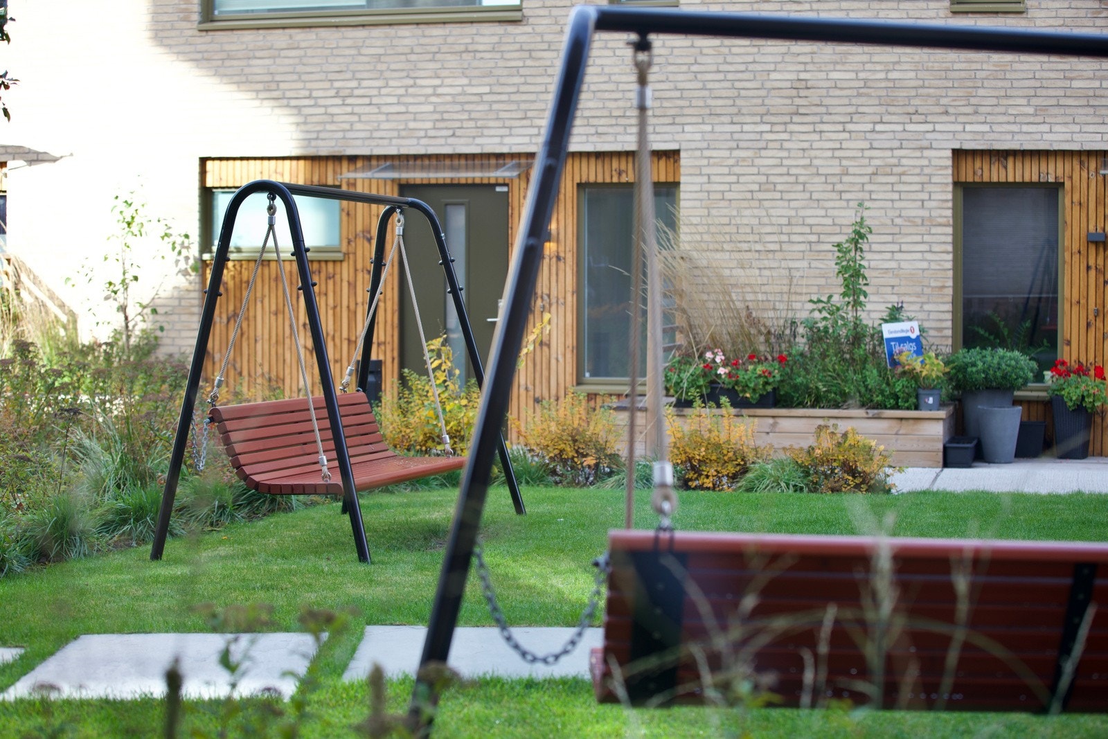 Flotte fellesarealer i borettslaget. Galleribilde