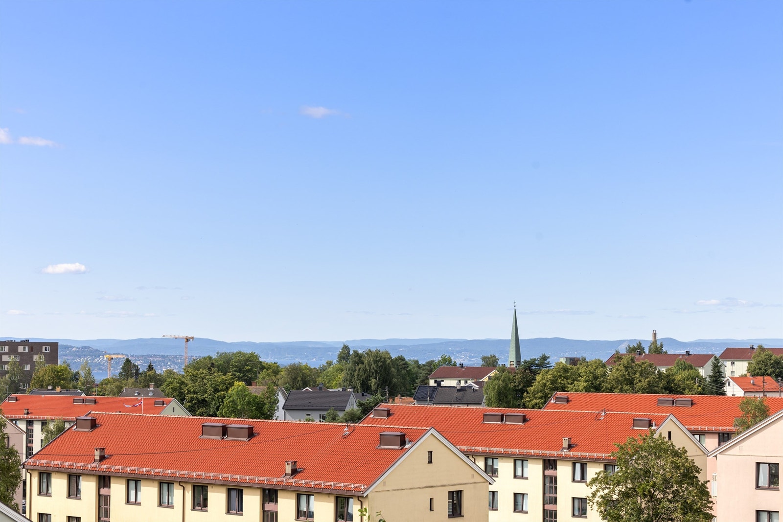 Flott utsikt Galleribilde