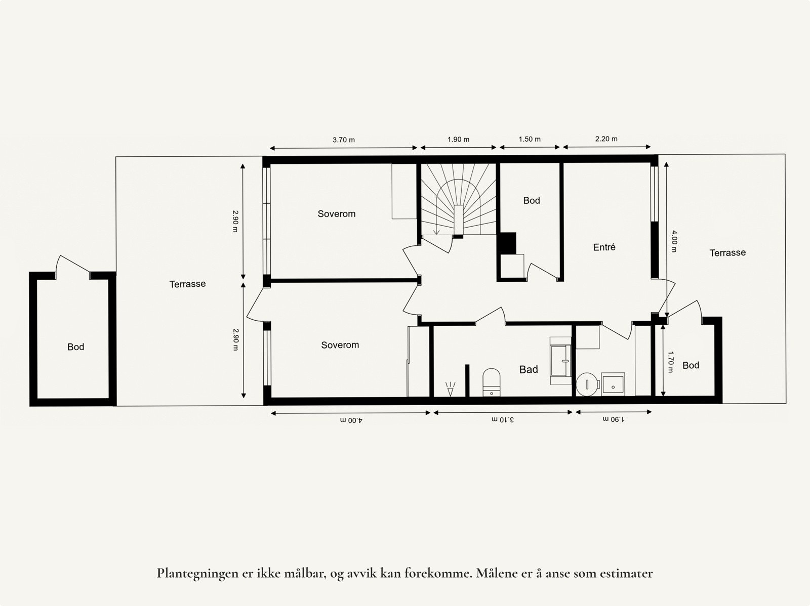 Plantegning 1. etg. Galleribilde