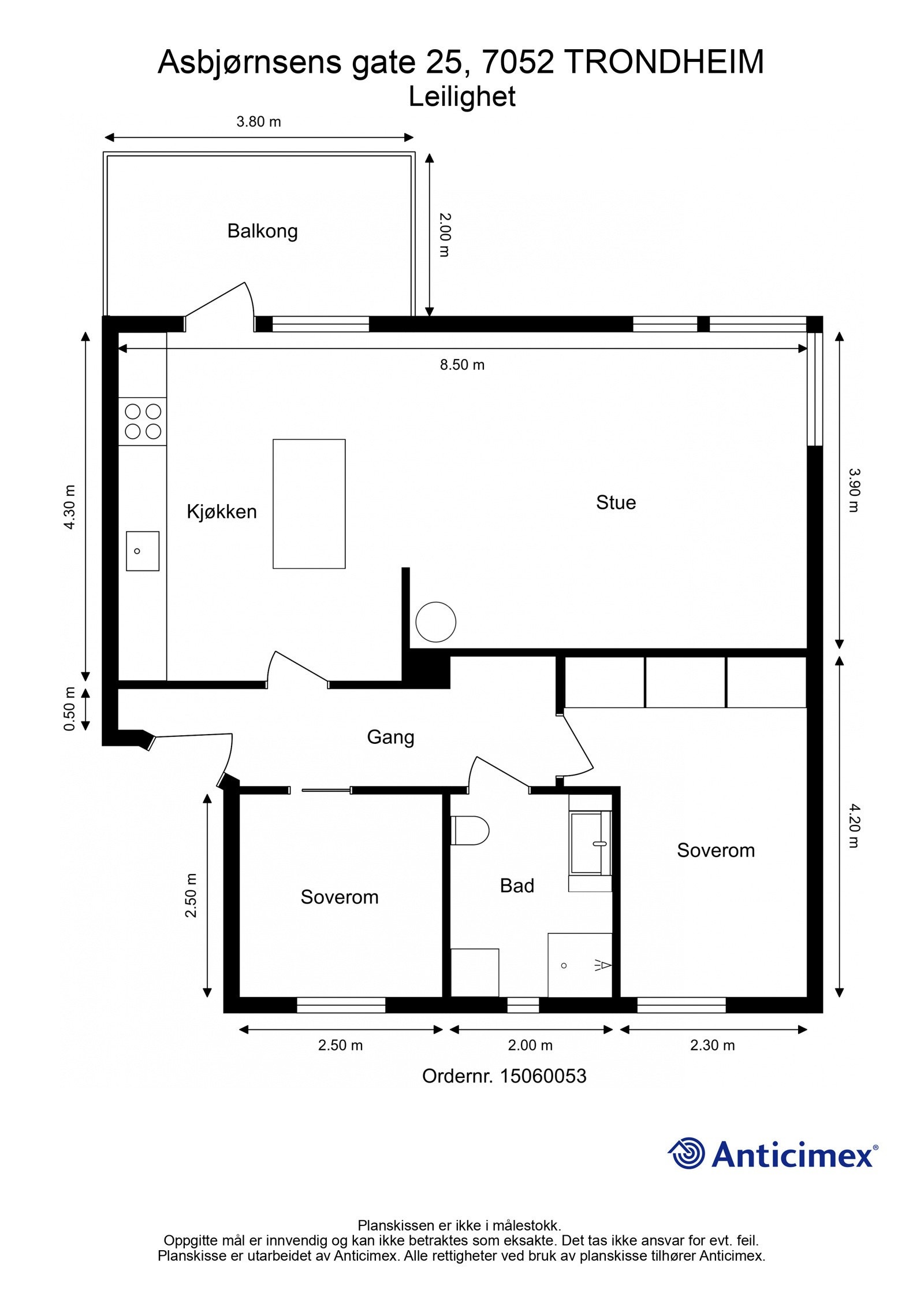 Plantegning - EIE eiendomsmegling Galleribilde