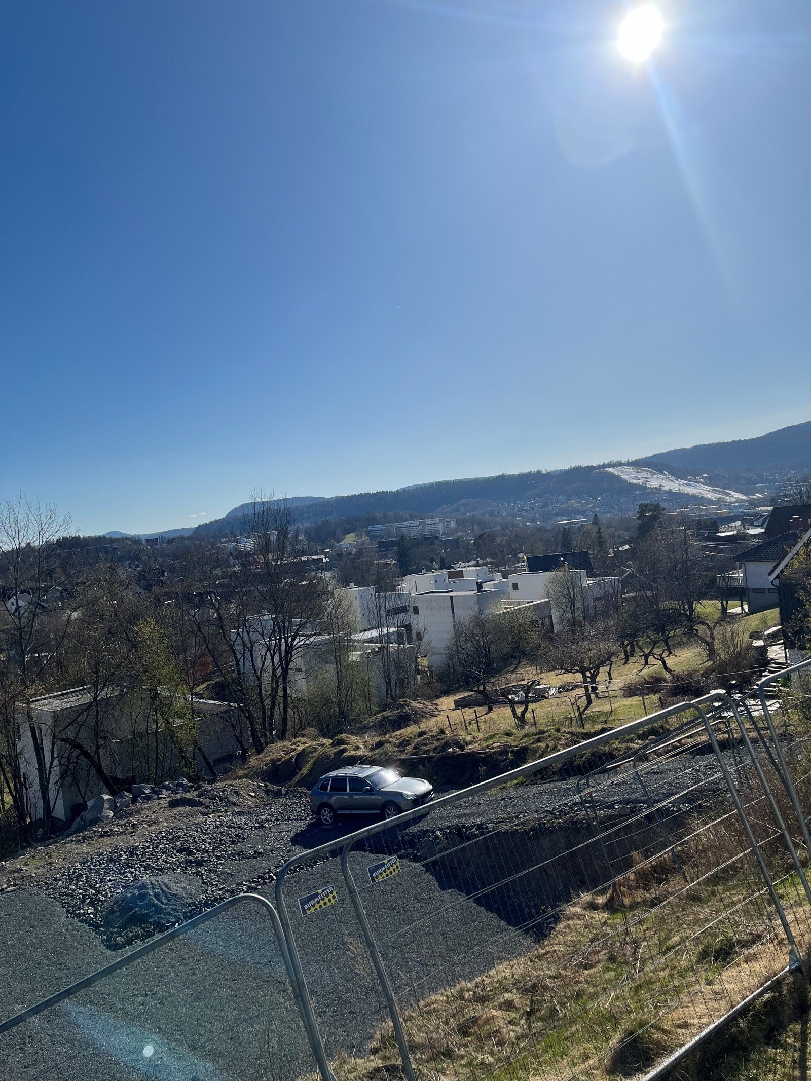 utsikt fra takterrasse Galleribilde