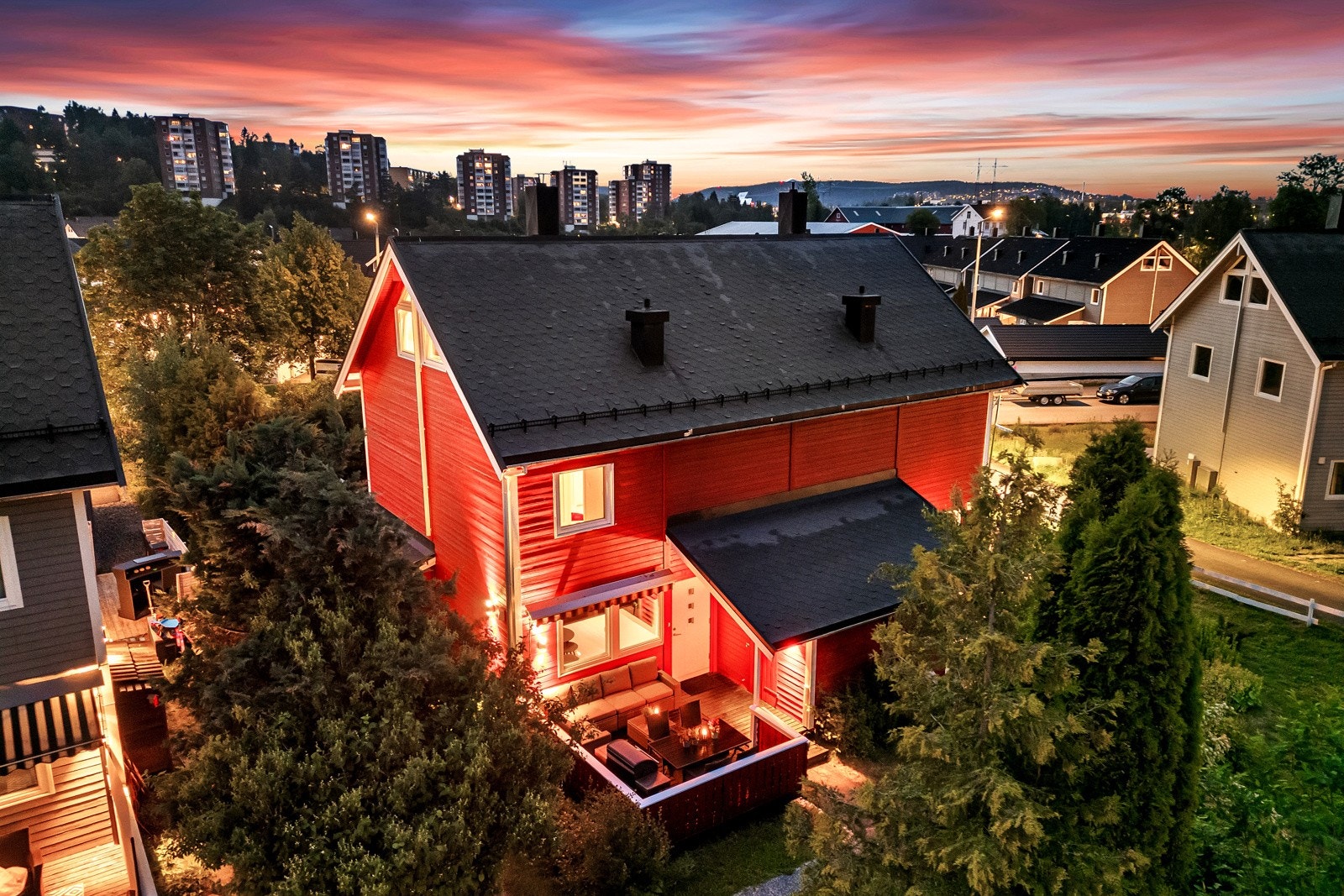 Kveldsstemning Galleribilde
