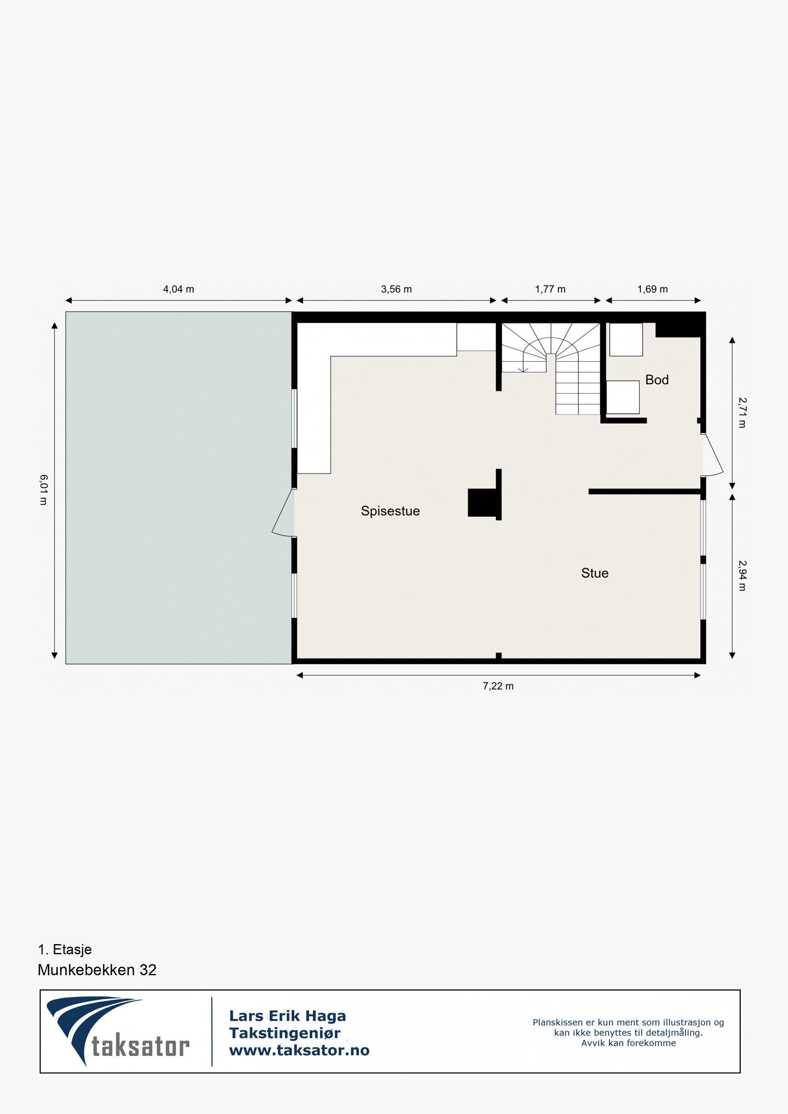 Plantegning - 1. Etasje Galleribilde