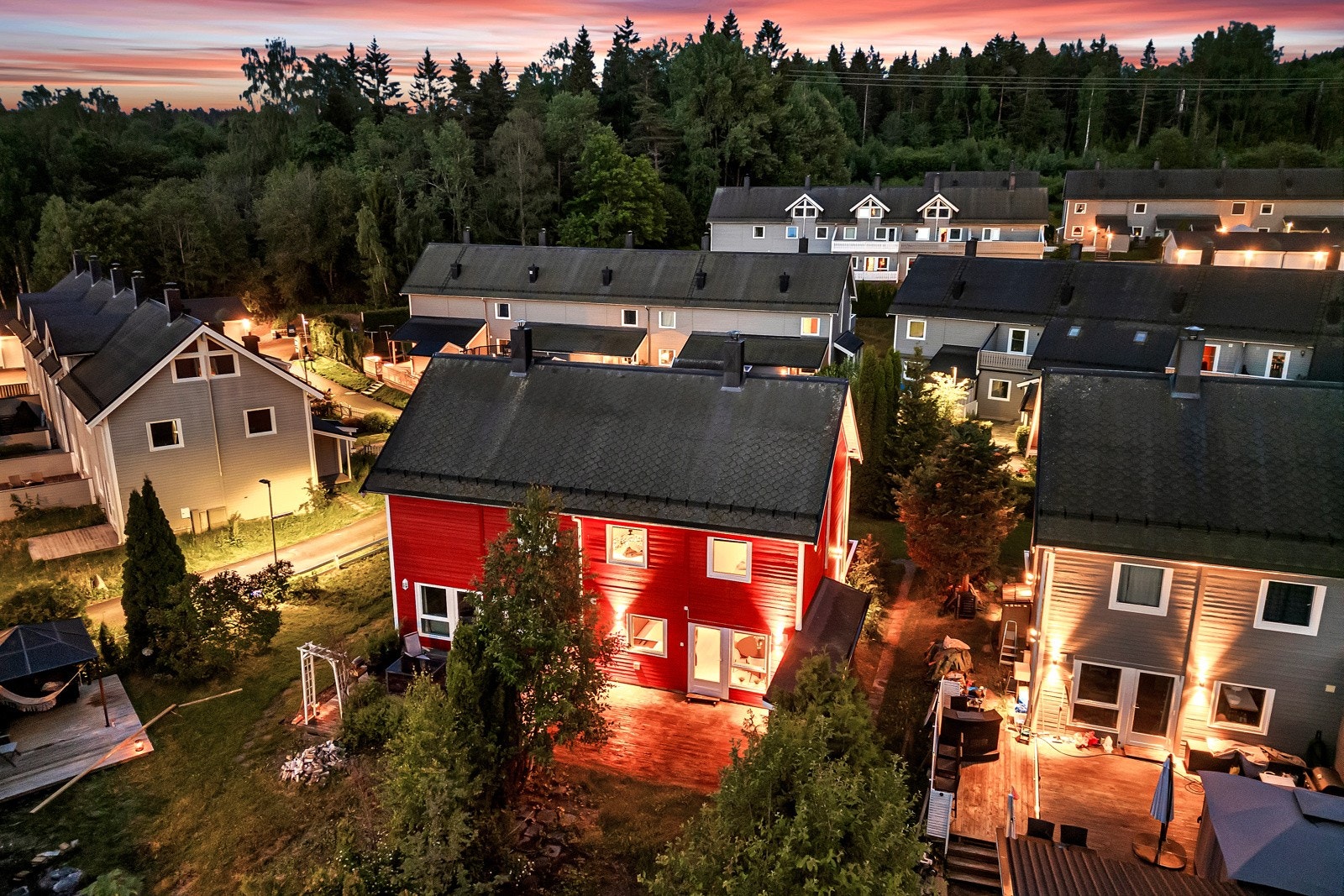 Kveldsstemning Galleribilde