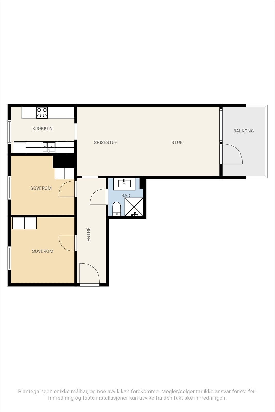 Plantegning. Galleribilde